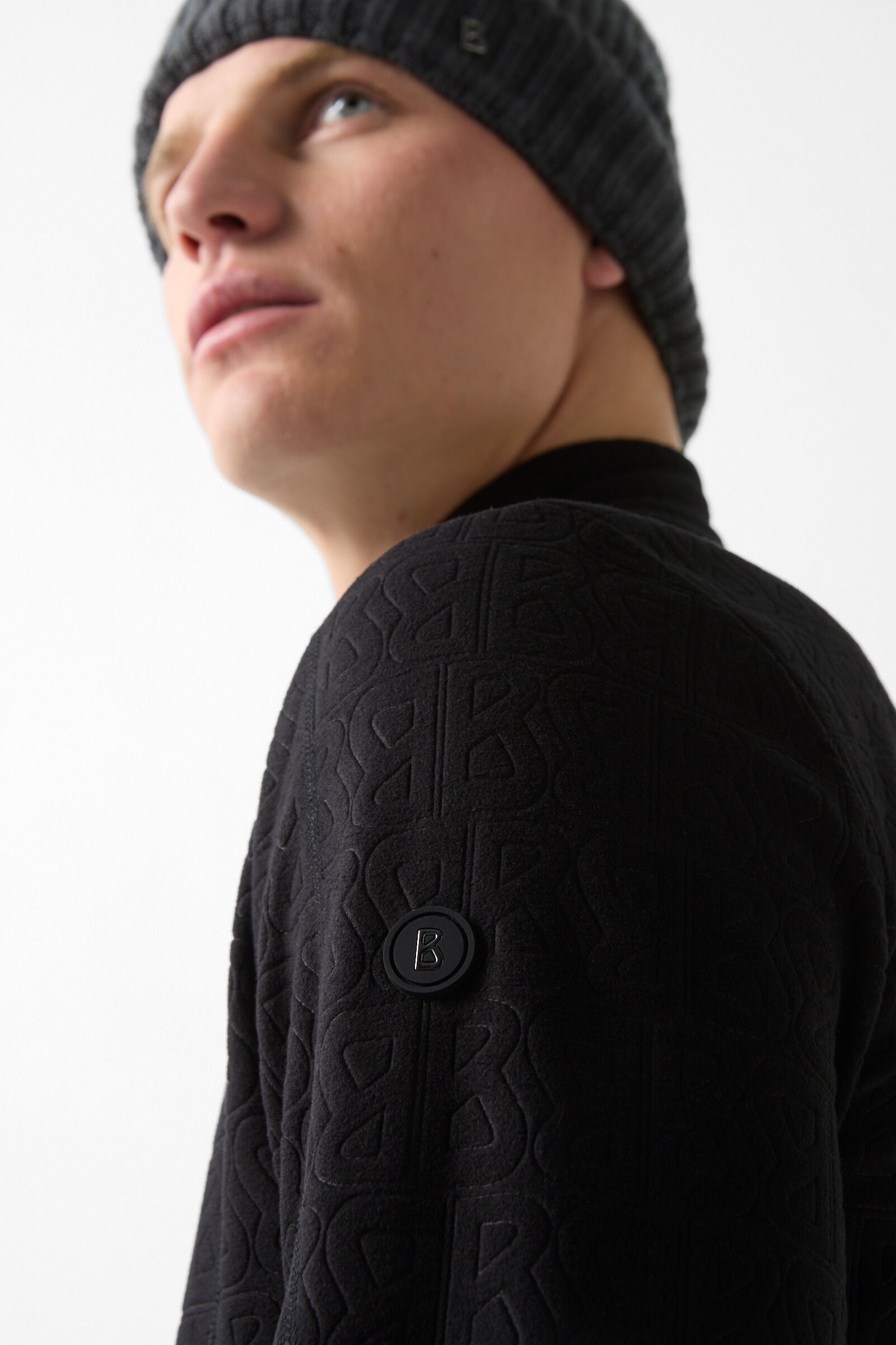 Harry fleece first layer Black