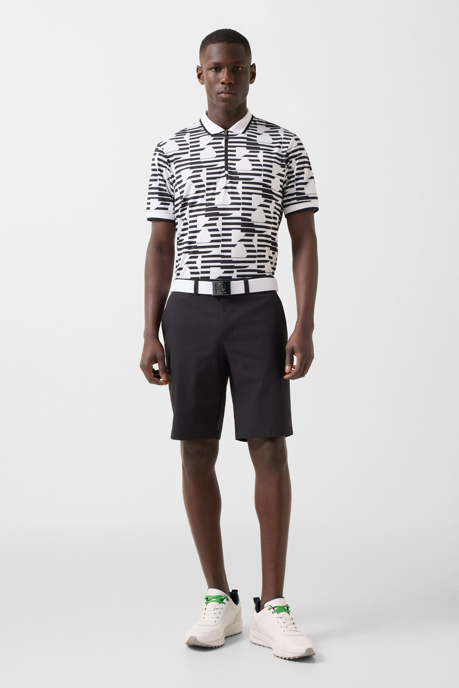 Valentin functional short-sleeved top White/black