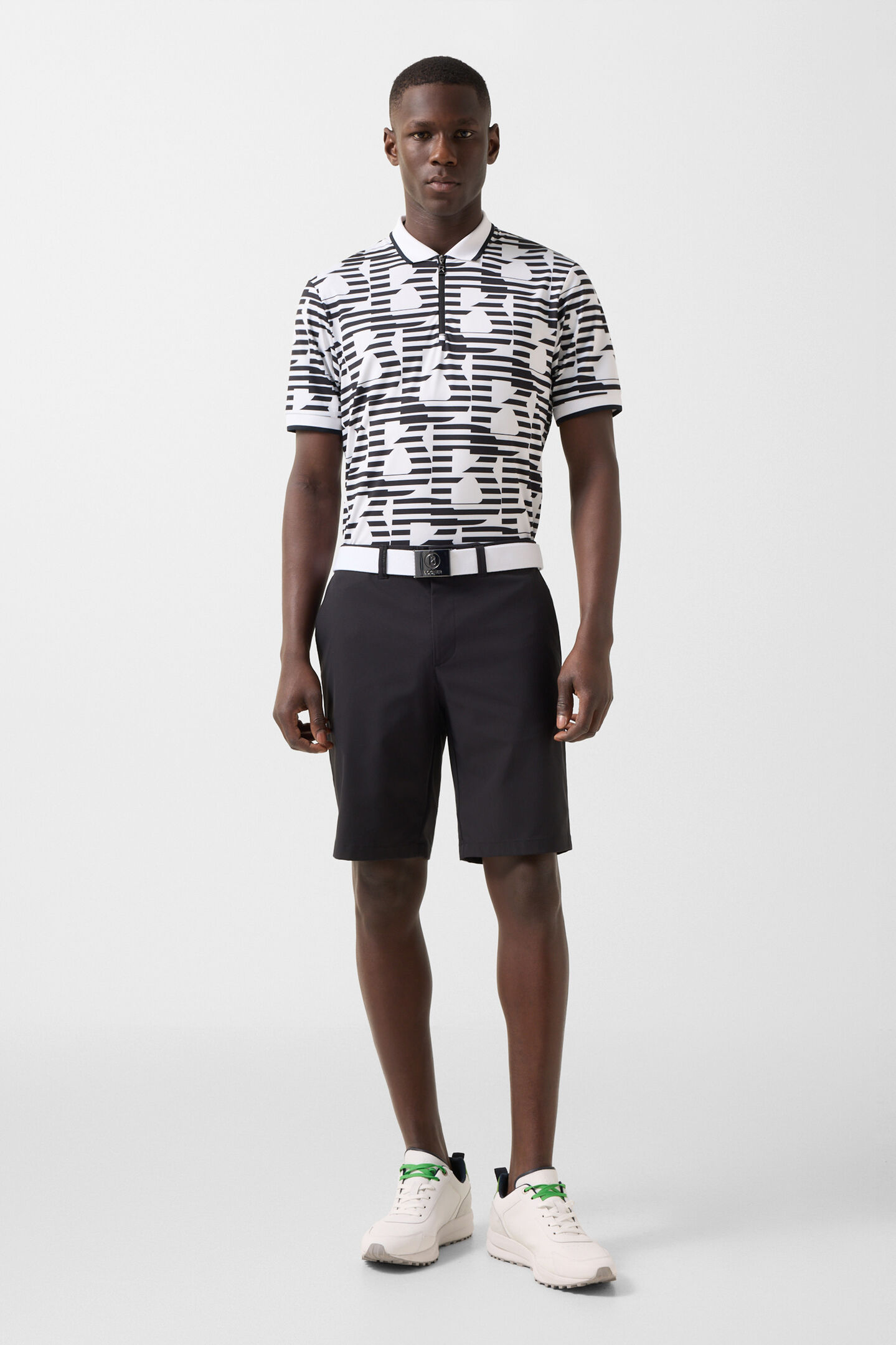 Valentin functional short-sleeved top White/black