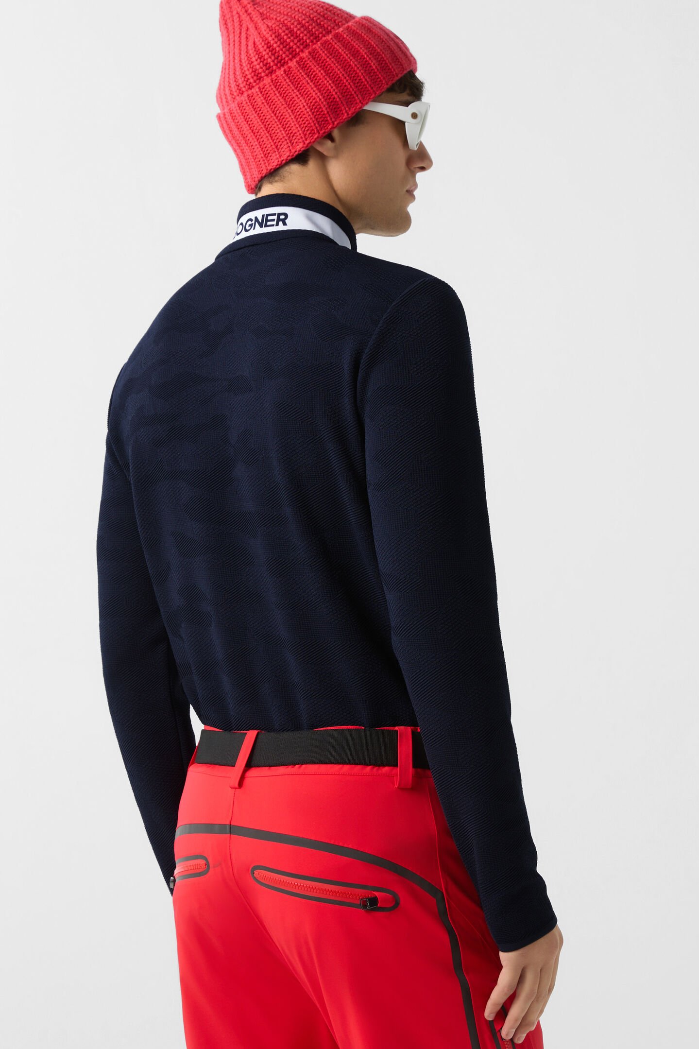 Jacquard first layer Joscha Navy blue