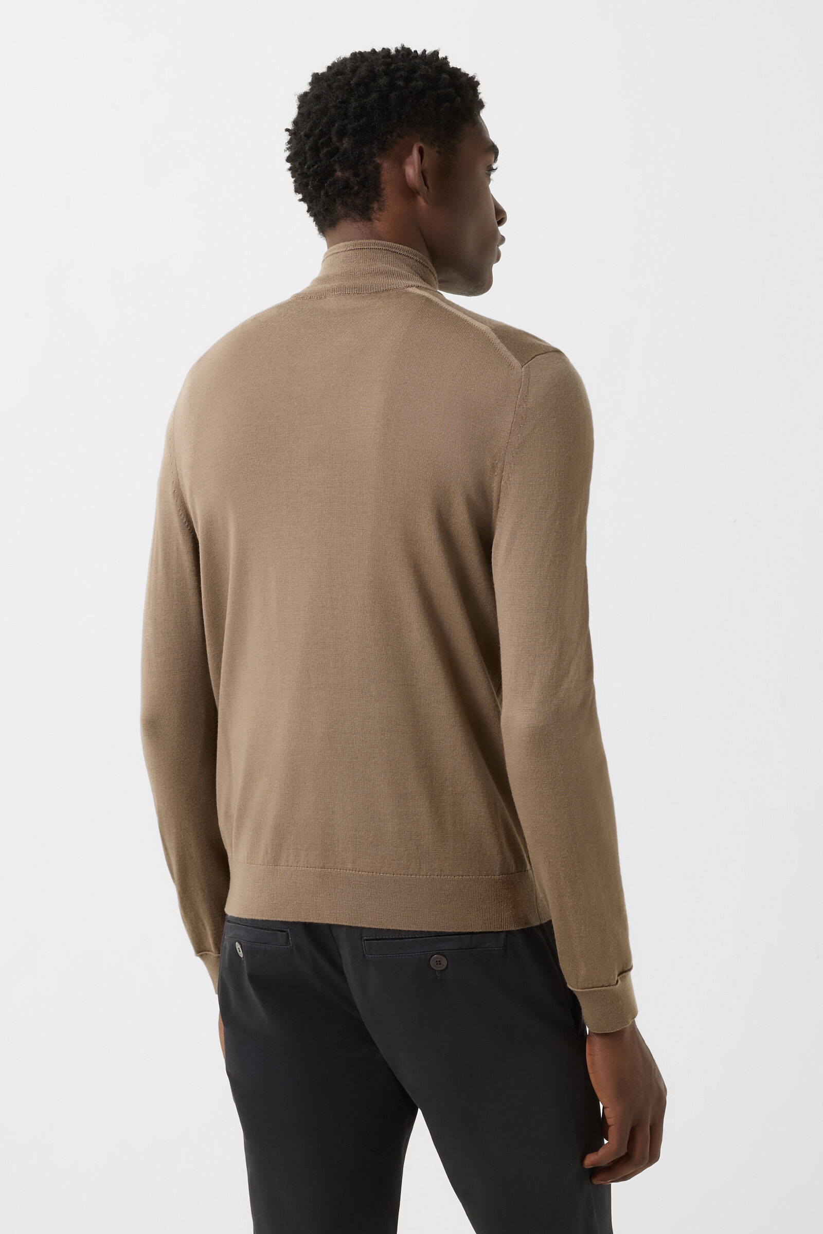 Virgin wool Ouri troyer Mud