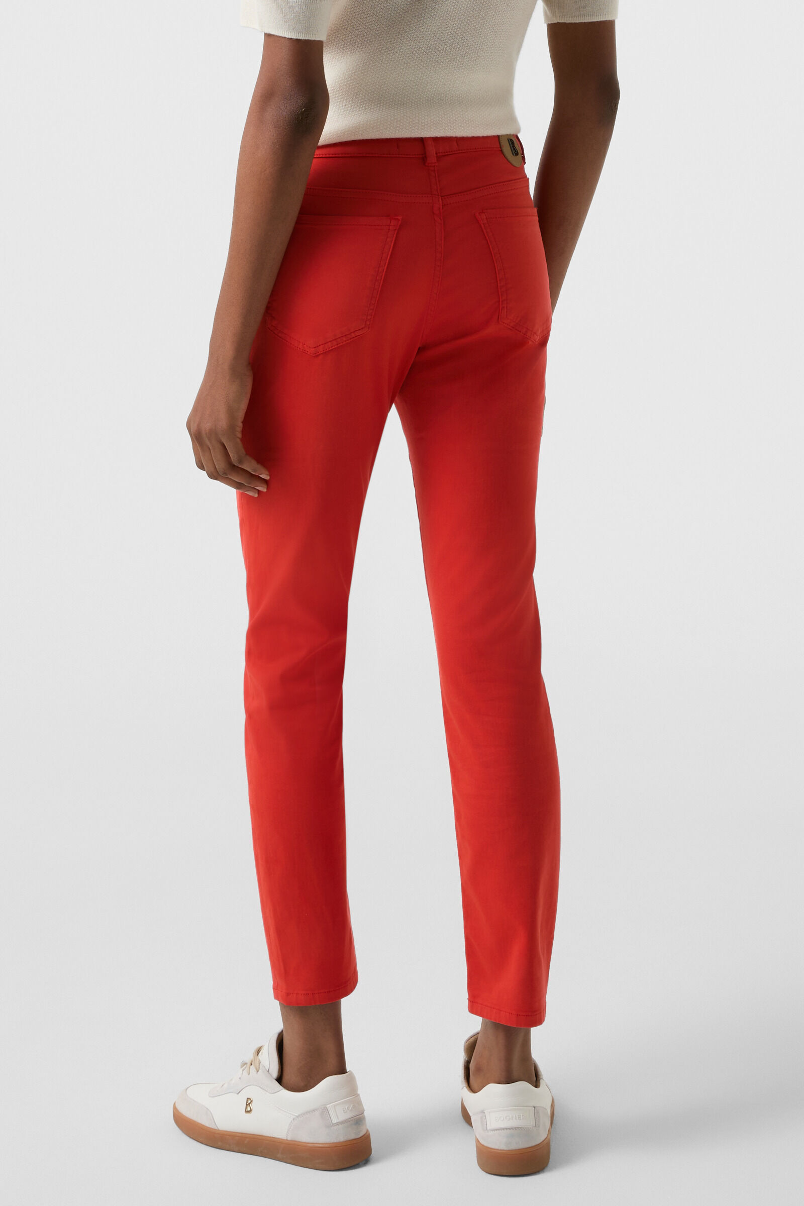 Julie 7/8 pants Red