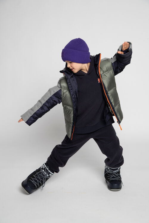 Kids Veste de ski Pablo Gris clair/olive/navy