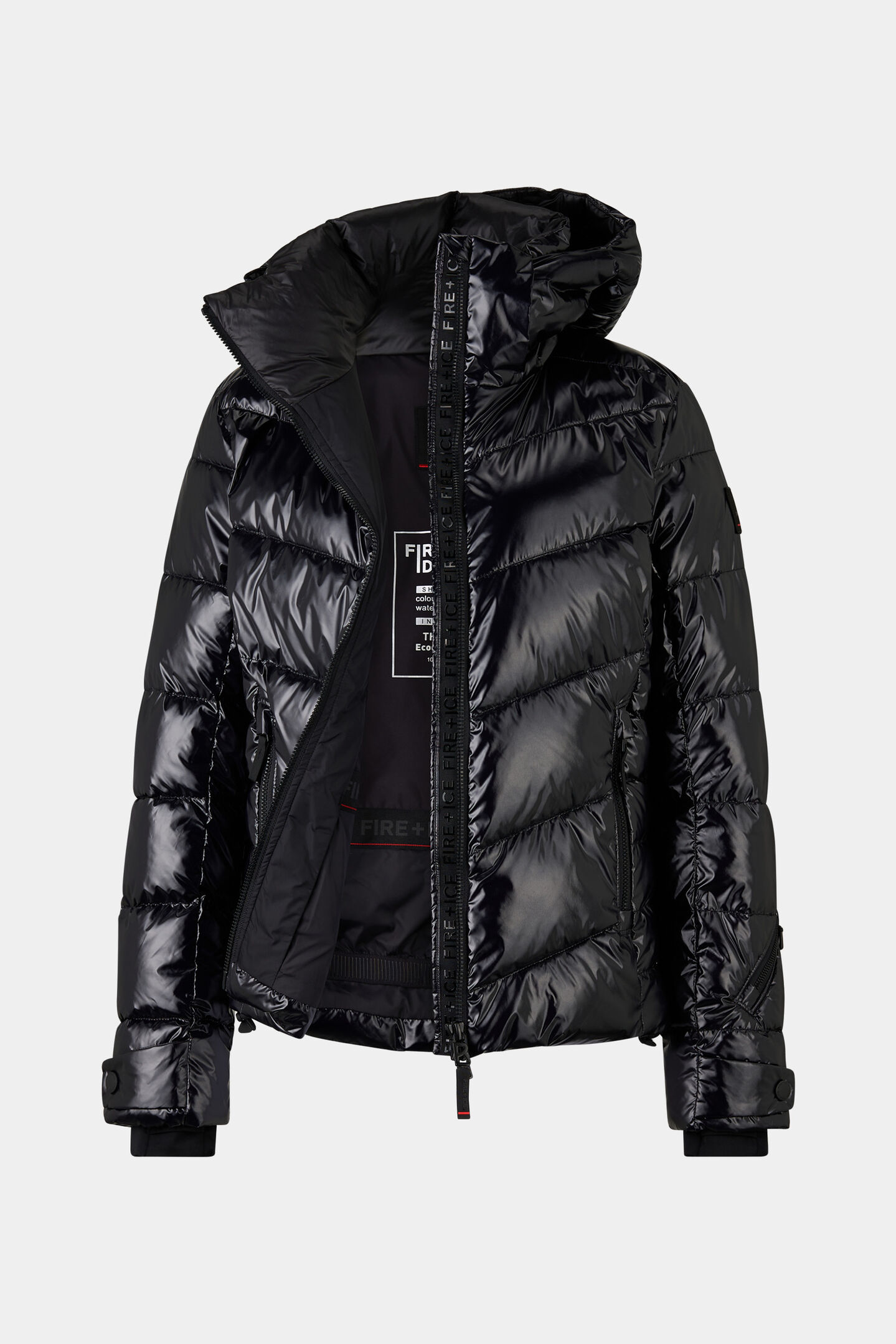 Saelly quilted jacket Black