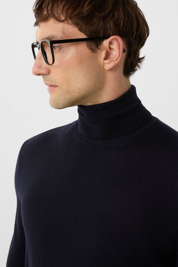 Rollkragenpullover Gordon Navy-Blau Rollkragenpullover Gordon Navy-Blau