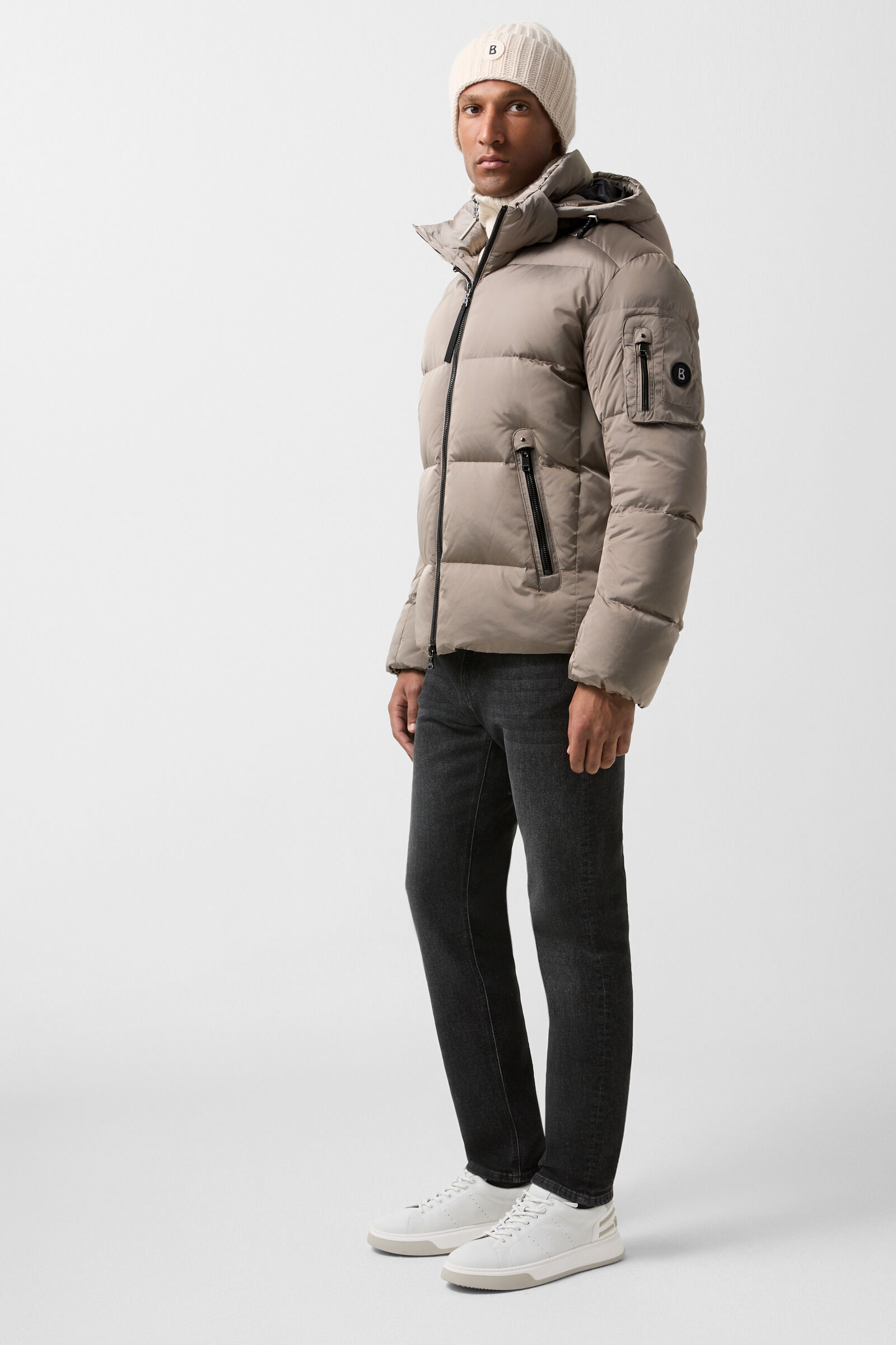 Jamy down jacket Greige