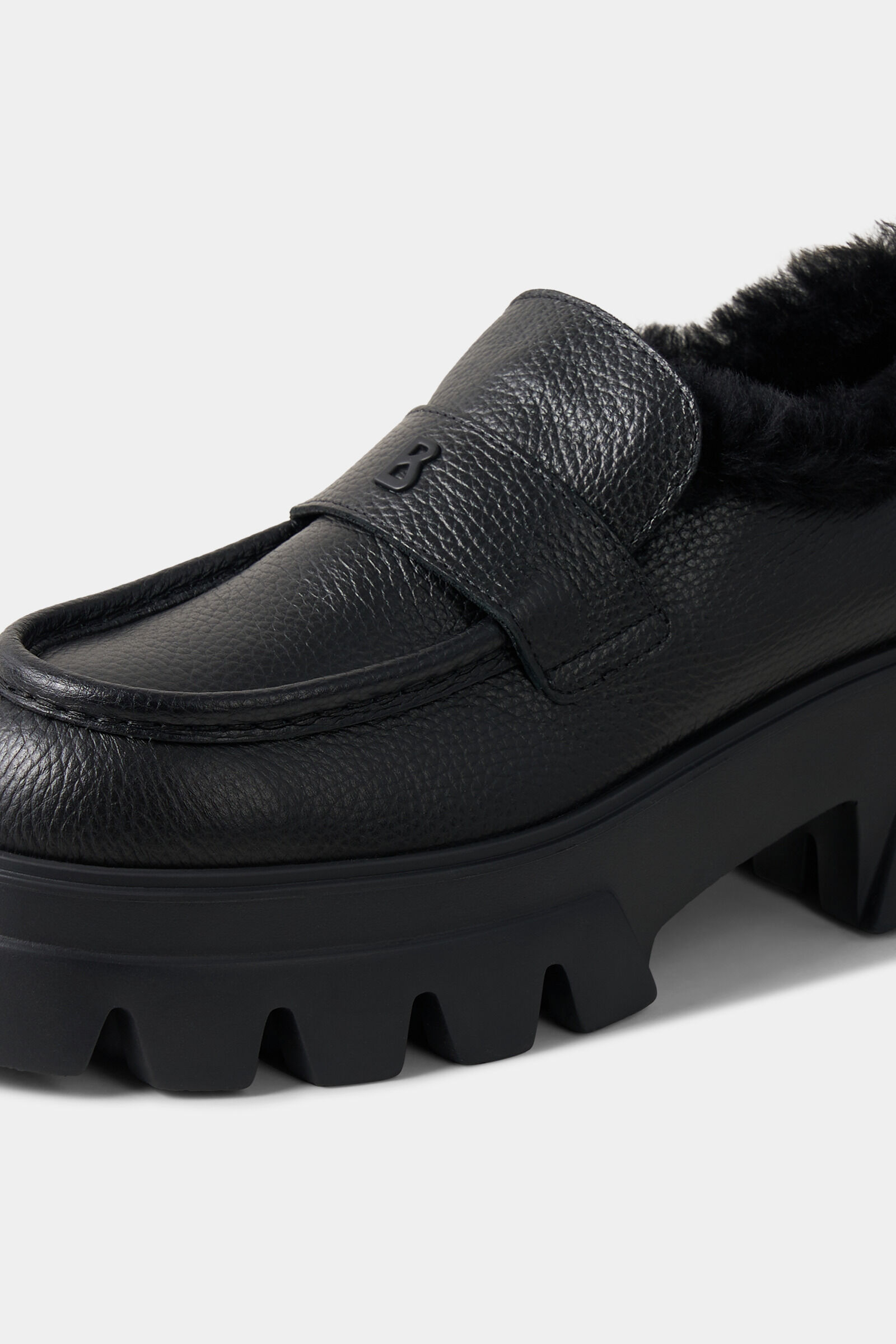 Platform loafer Sapporo Black