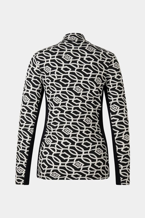 Jacquard First Layer Jasmina Schwarz/Weiß