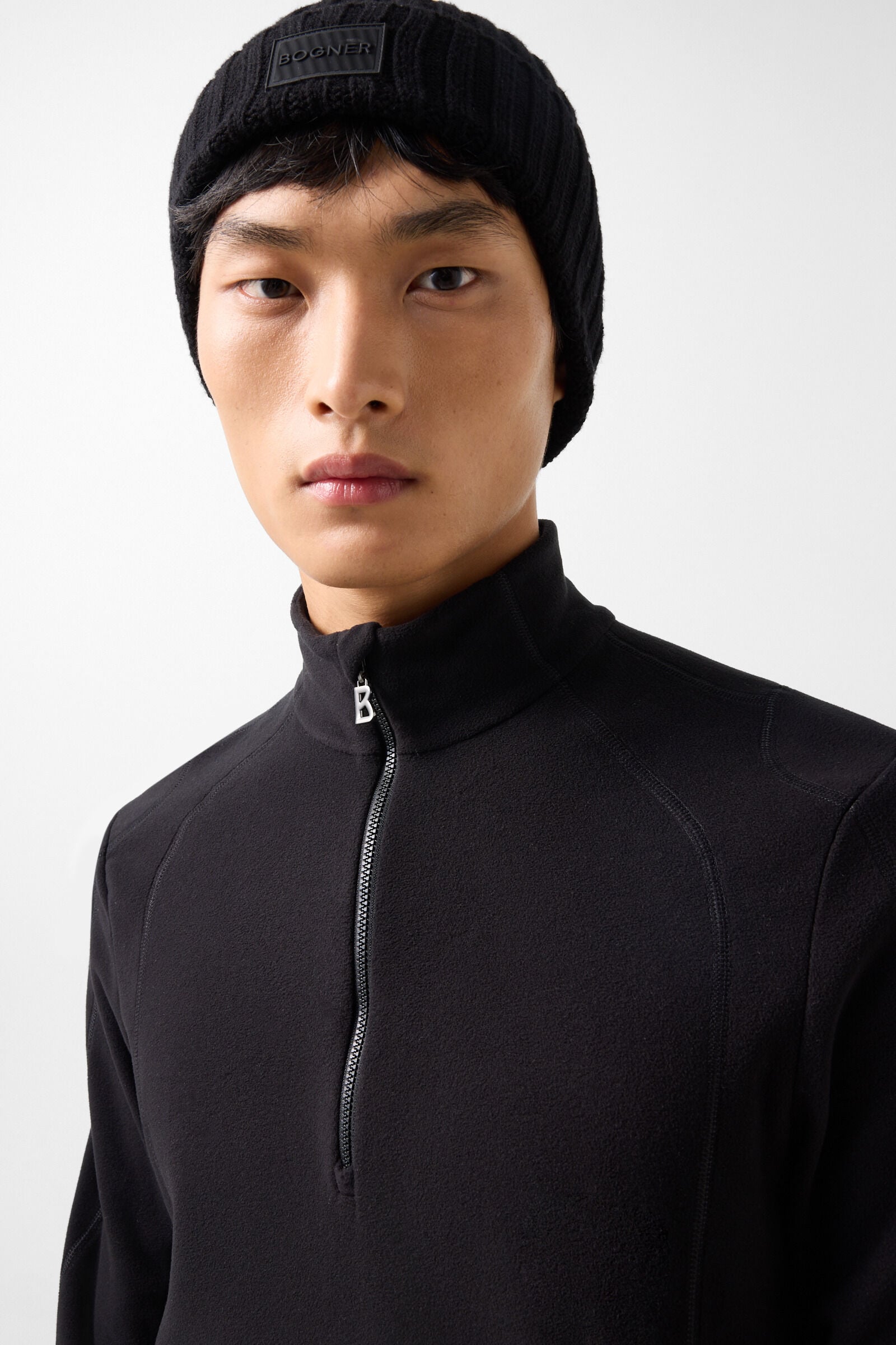 Harry Fleece Base Layer Black