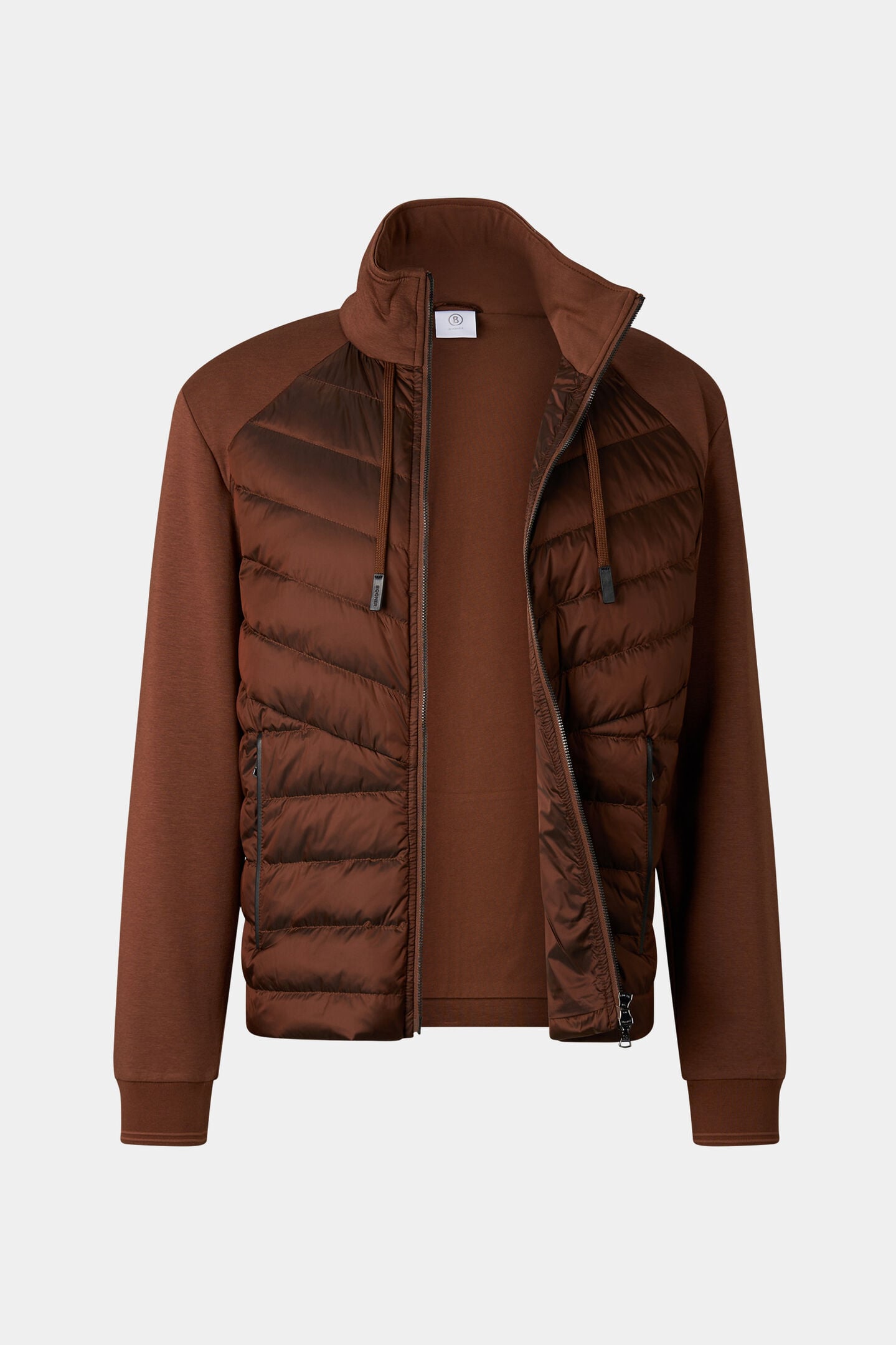 Baker down jersey jacket Brown