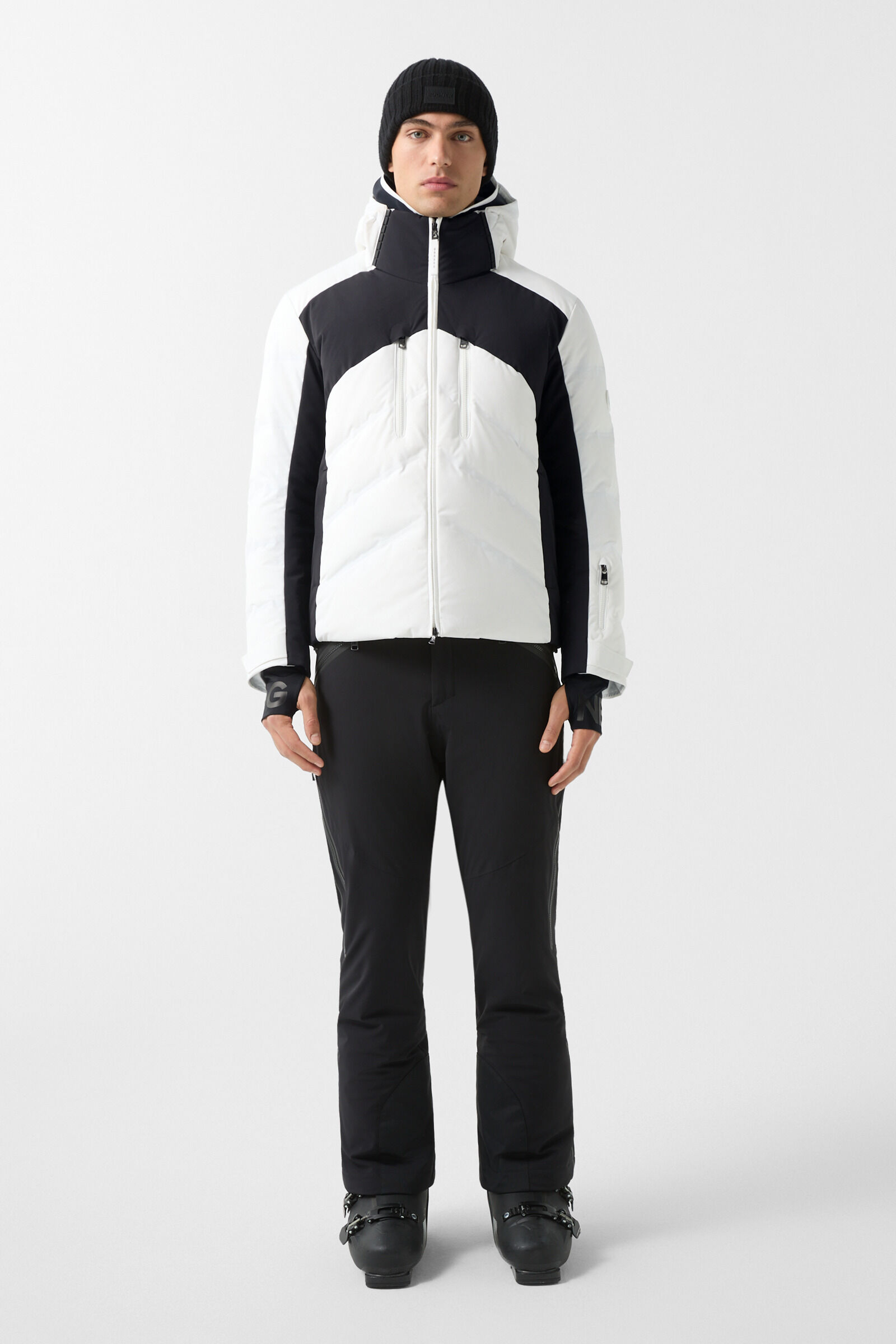 Jervis ski jacket White/black