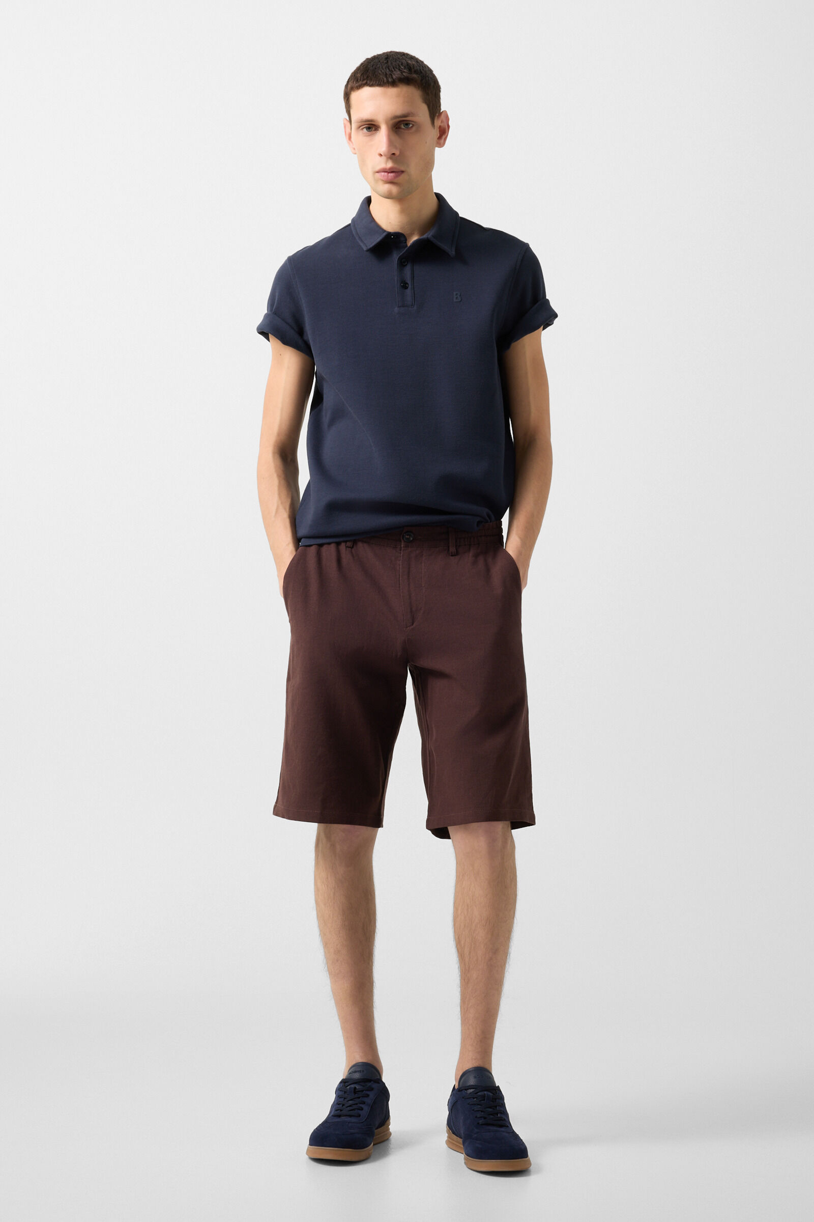 Polo-Shirt Salvo Navy-Blau