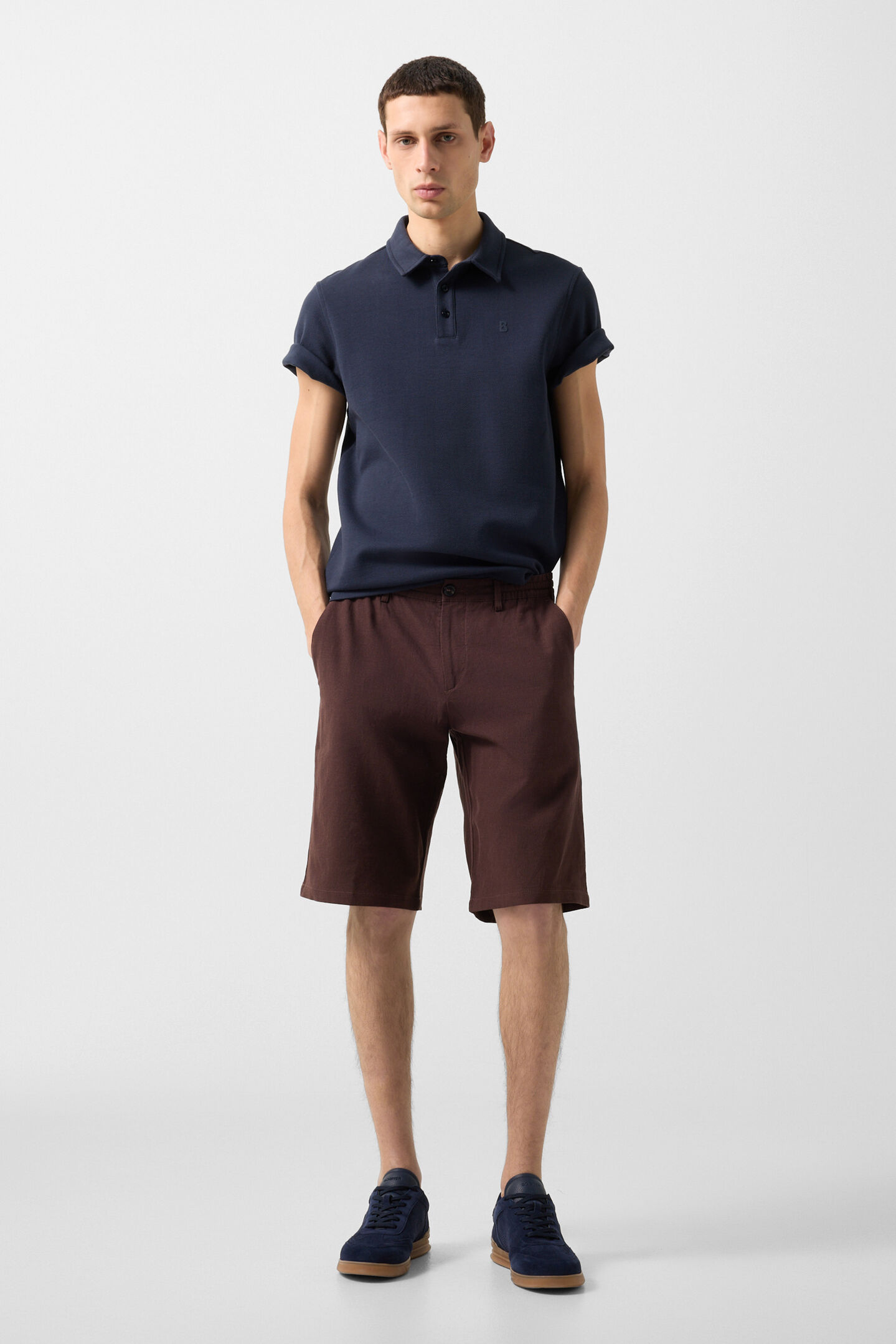 Polo-Shirt Salvo Navy-Blau