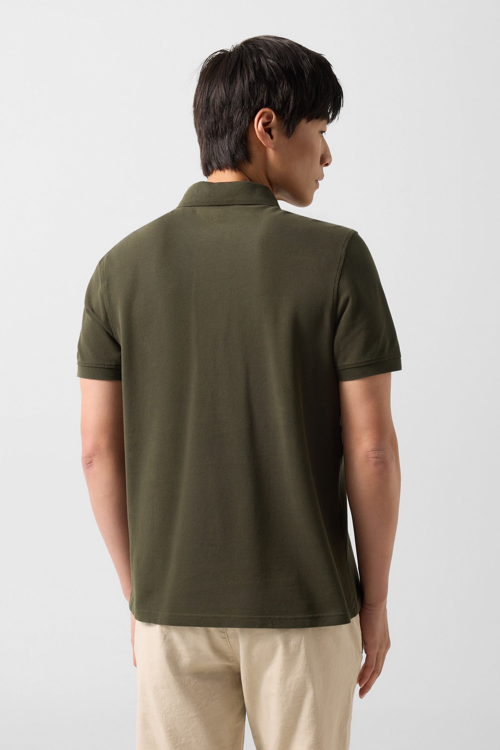 Fion polo shirt Olive green