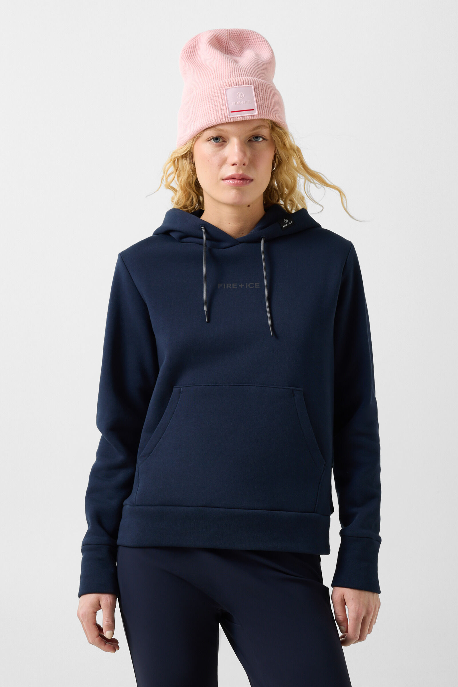 Baumwoll-Hoodie Nila Navy