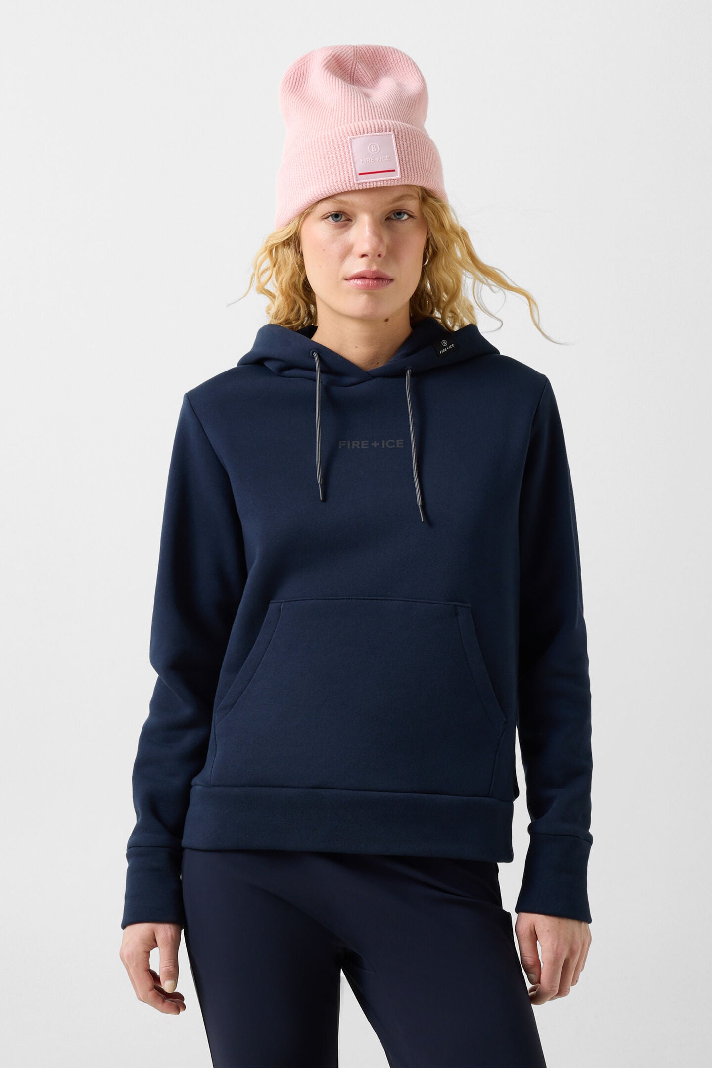 Baumwoll-Hoodie Nila Navy