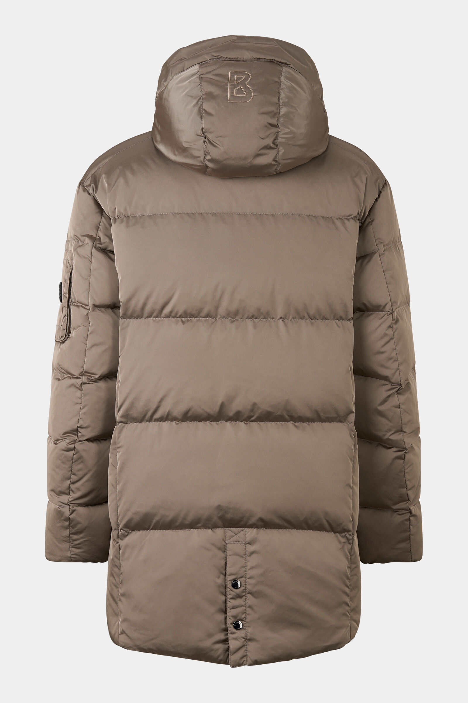Jones down short coat Greige