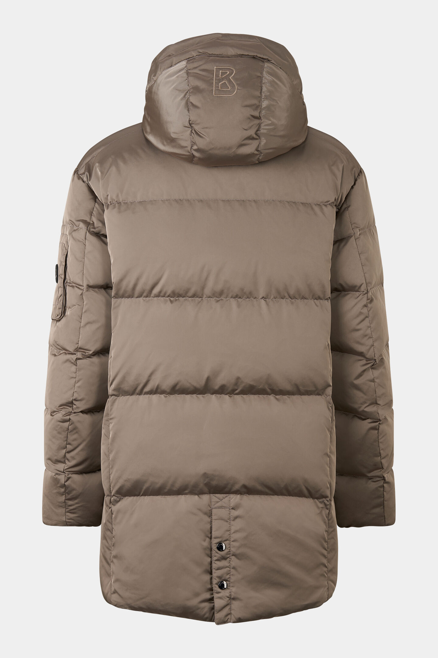 Jones down short coat Taupe