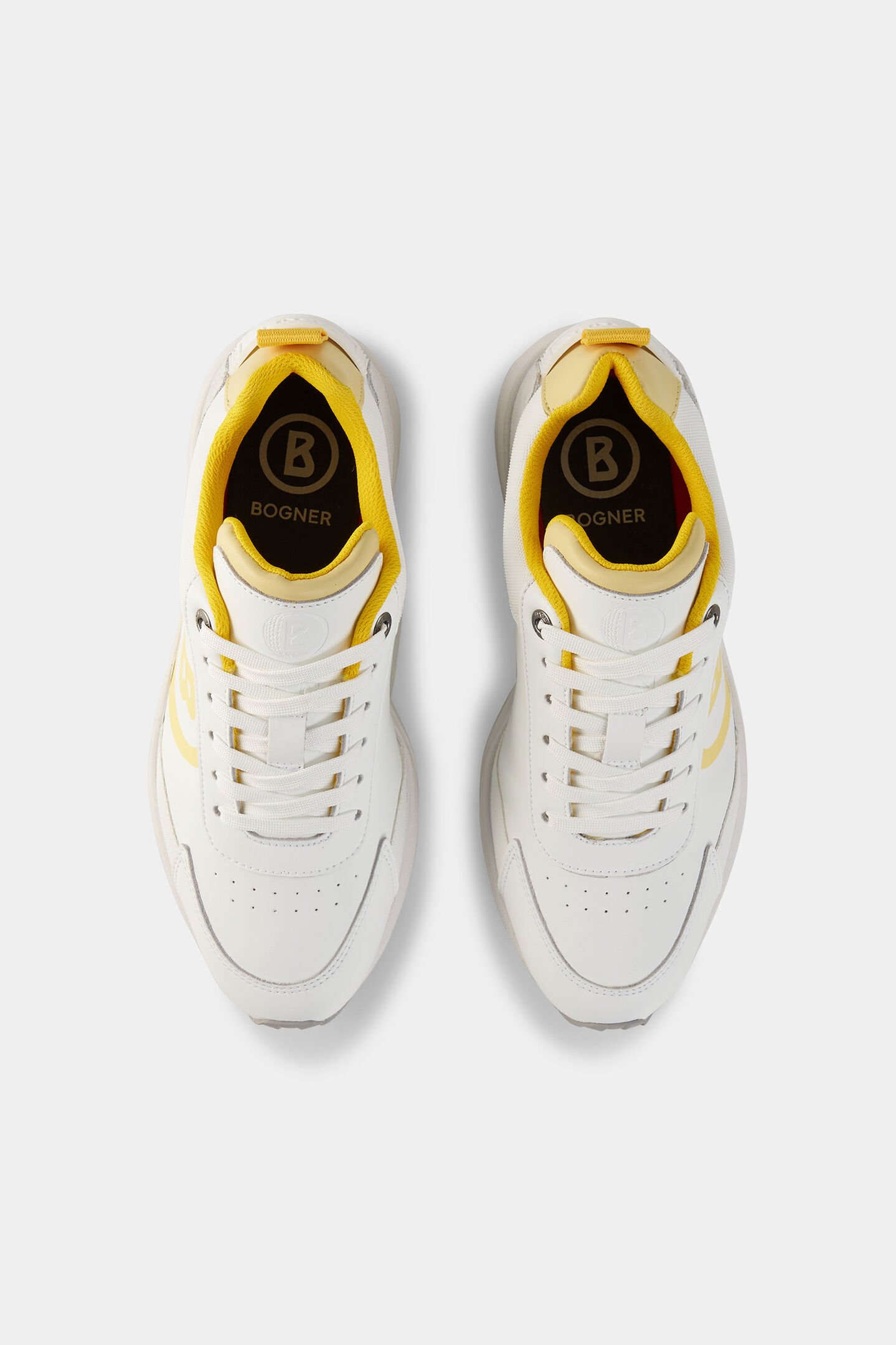Golf sneaker White/yellow