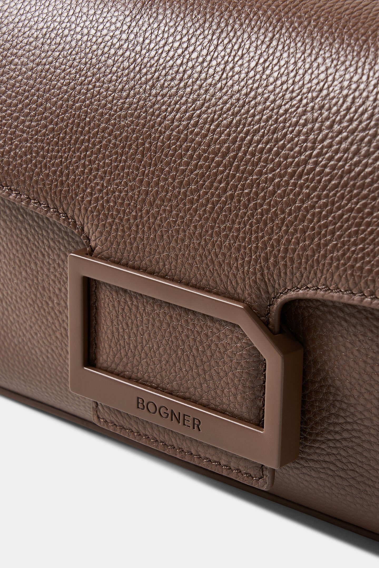 Pontresina Neve Nera shoulder bag Chocolate