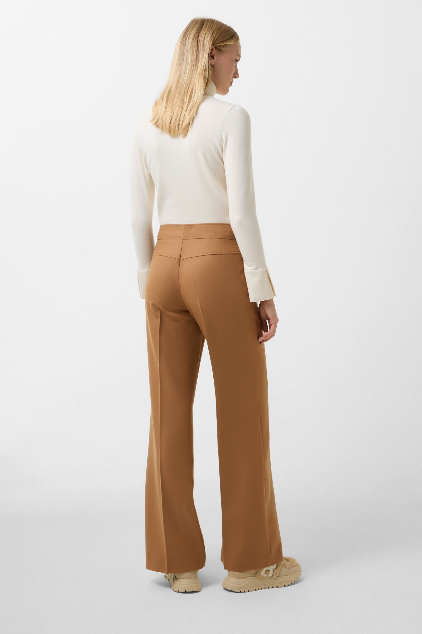 Pure new wool trousers Hermia Hazel