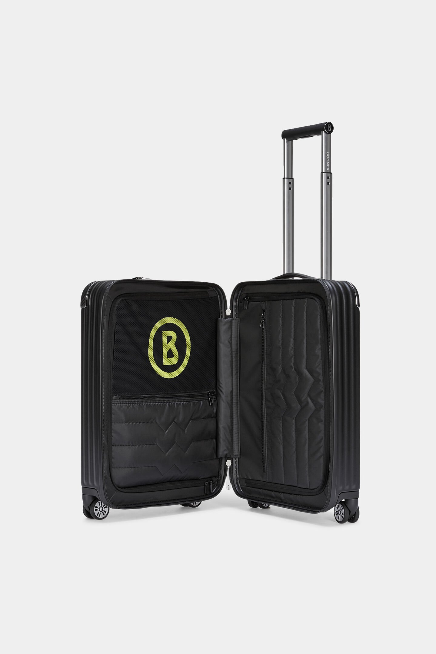 Hartschalenkoffer Piz Deluxe Pro Small Schwarz