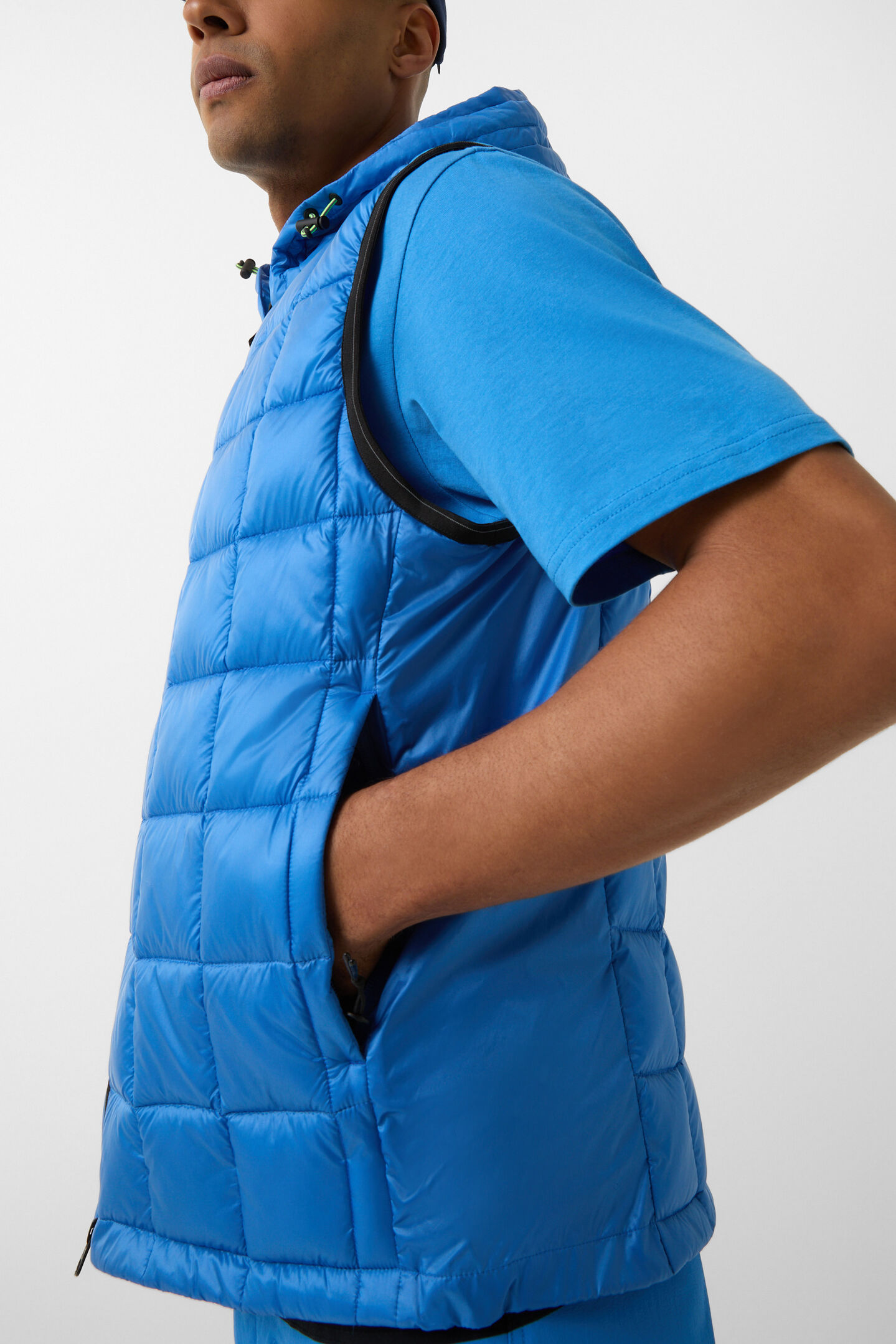 Colim quilted waistcoat Sky blue