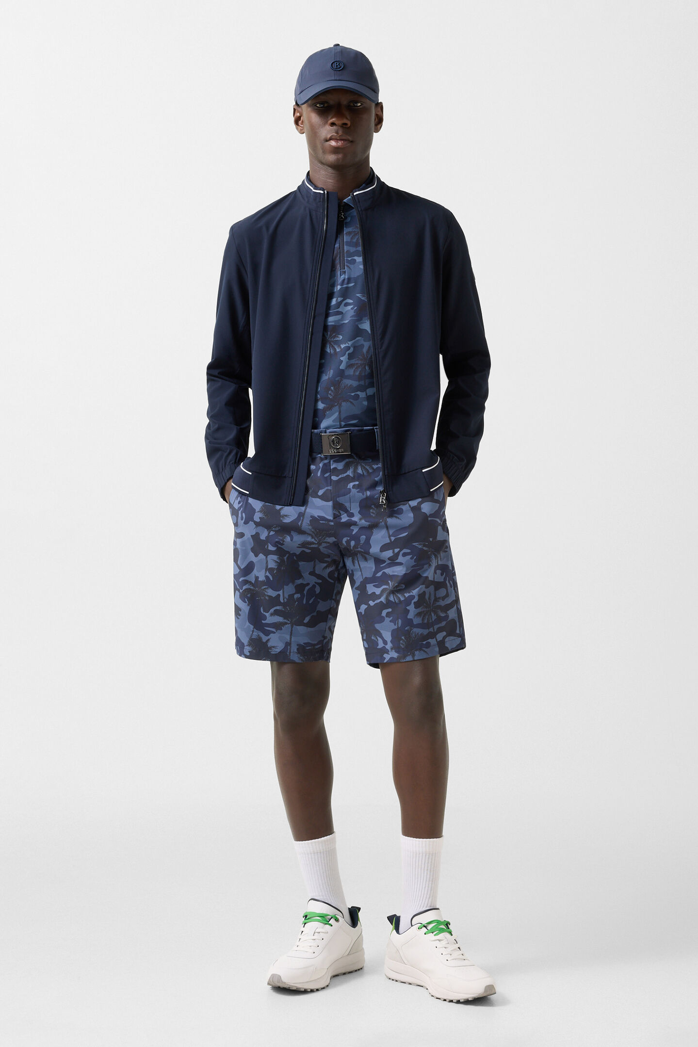 Functionele shorts Lanzo Marineblauw