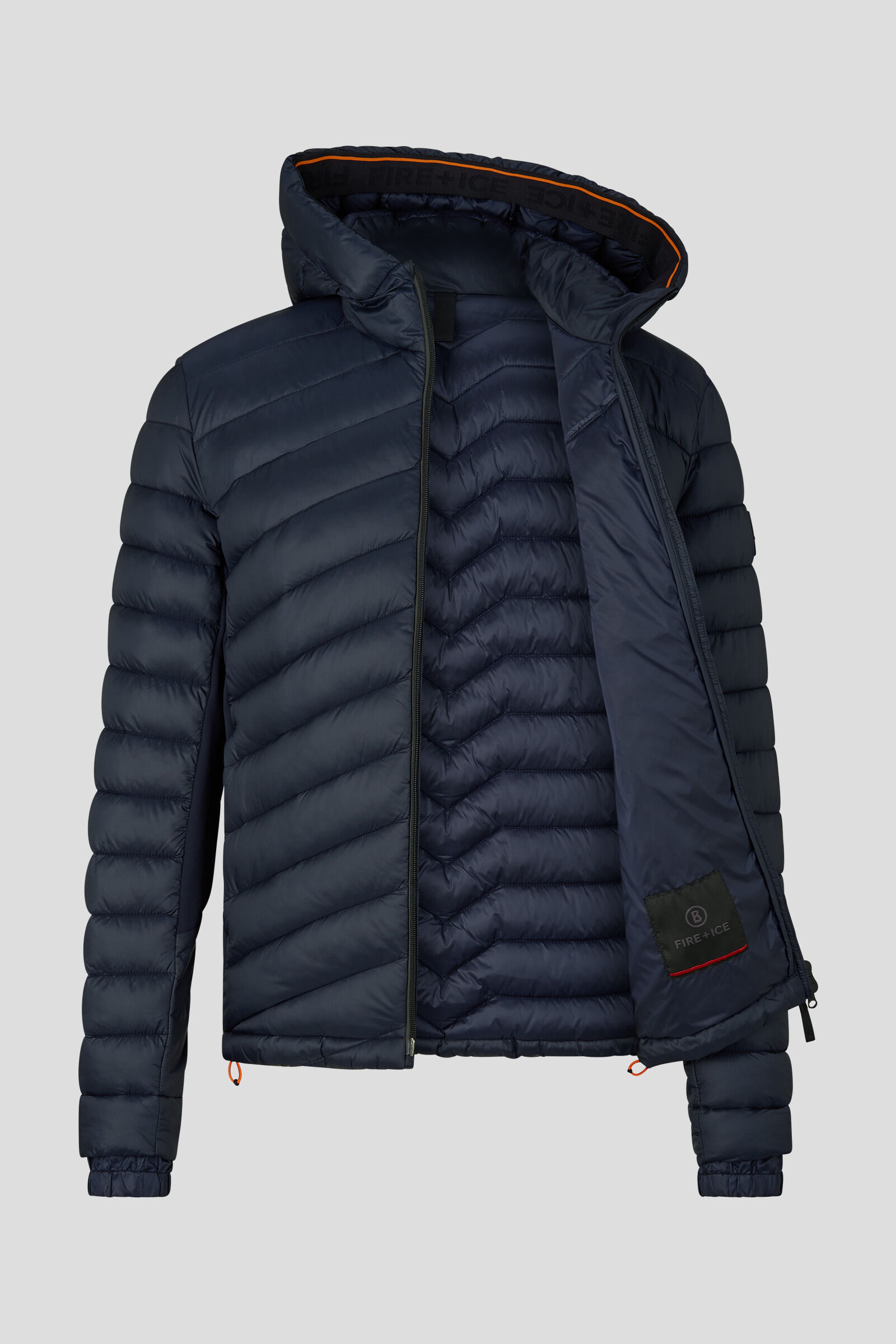 Ombre men's winter quilted top jacket c124