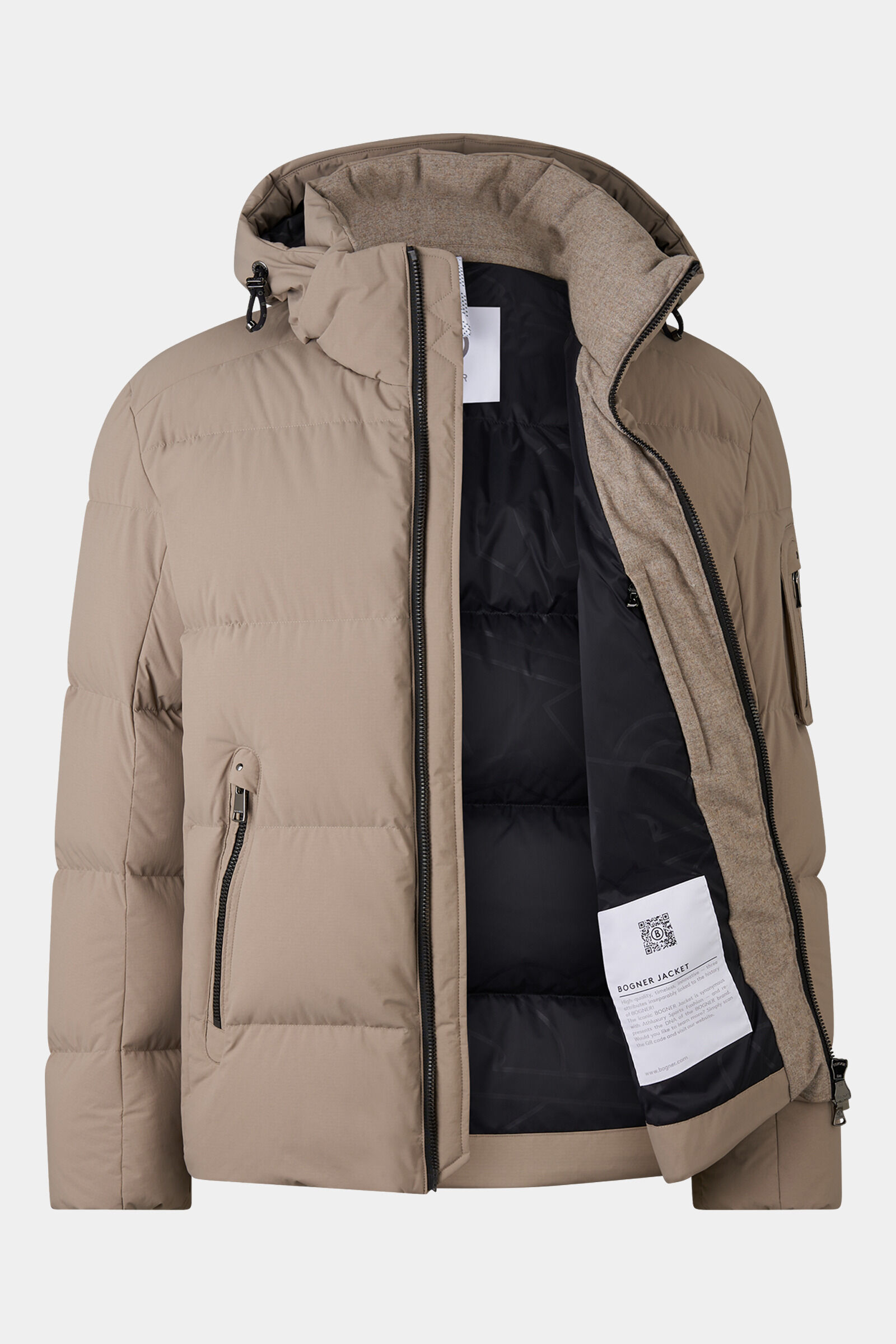Jamy down jacket Greige