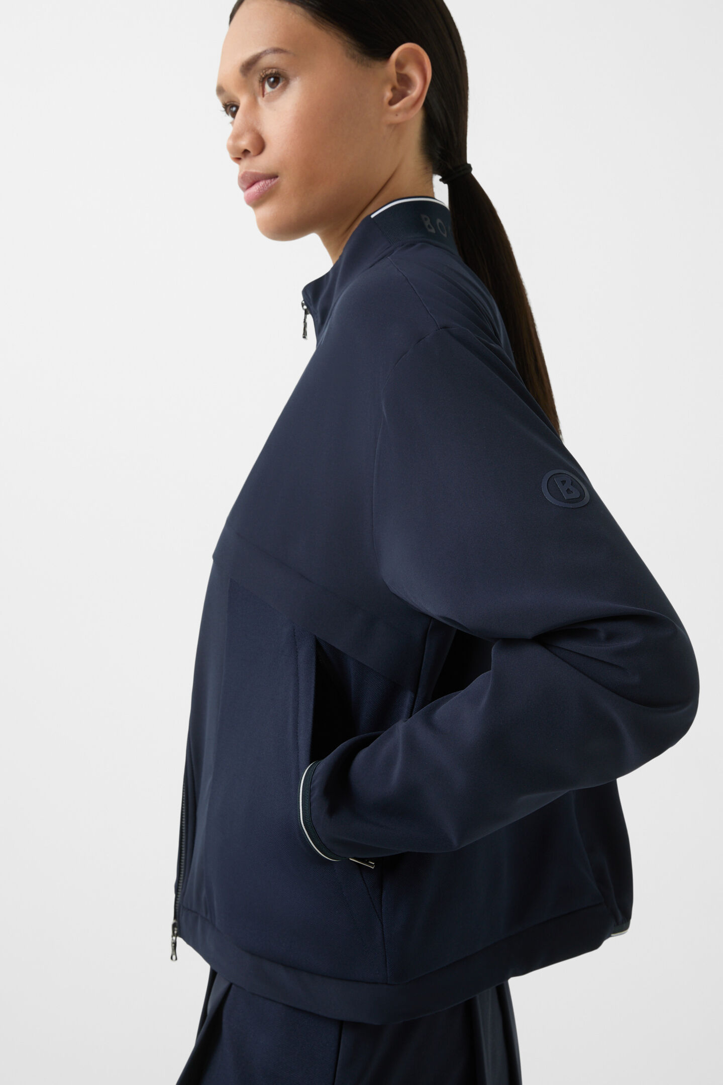Birte functional jacket Navy blue