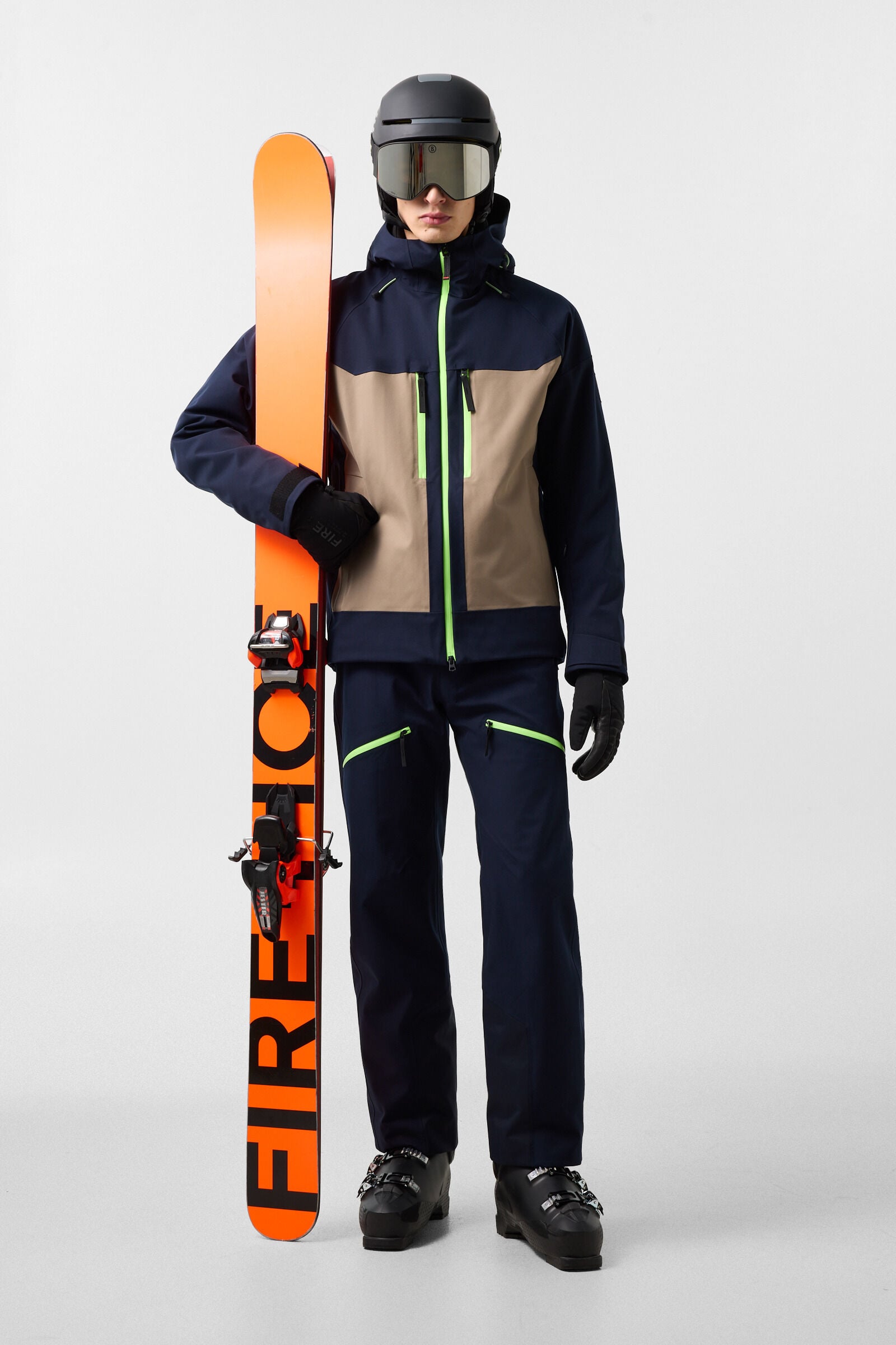 Tarius Ski Dungarees Dark blue
