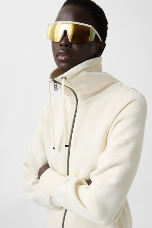 Sweatjacke Carlita Creme