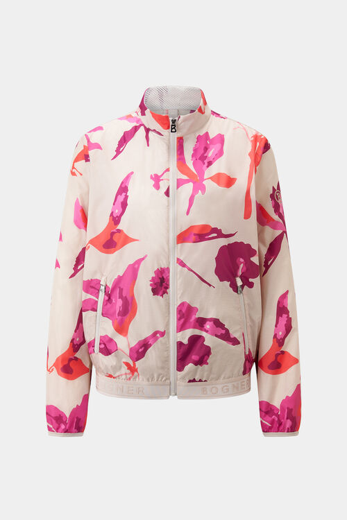 Sofie windbreaker jacket Beige/Pink