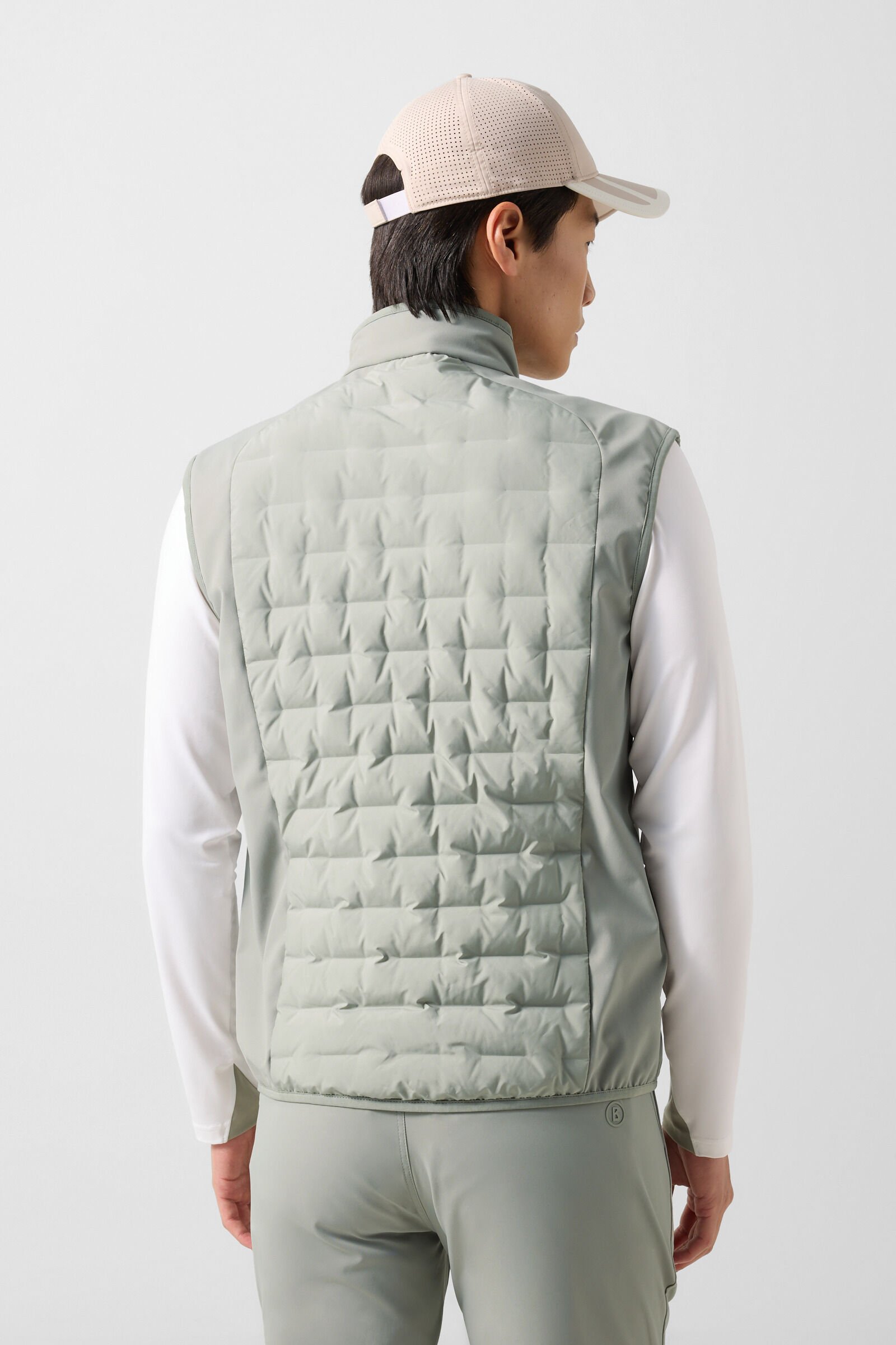 Dane hybrid waistcoat Eucalyptus