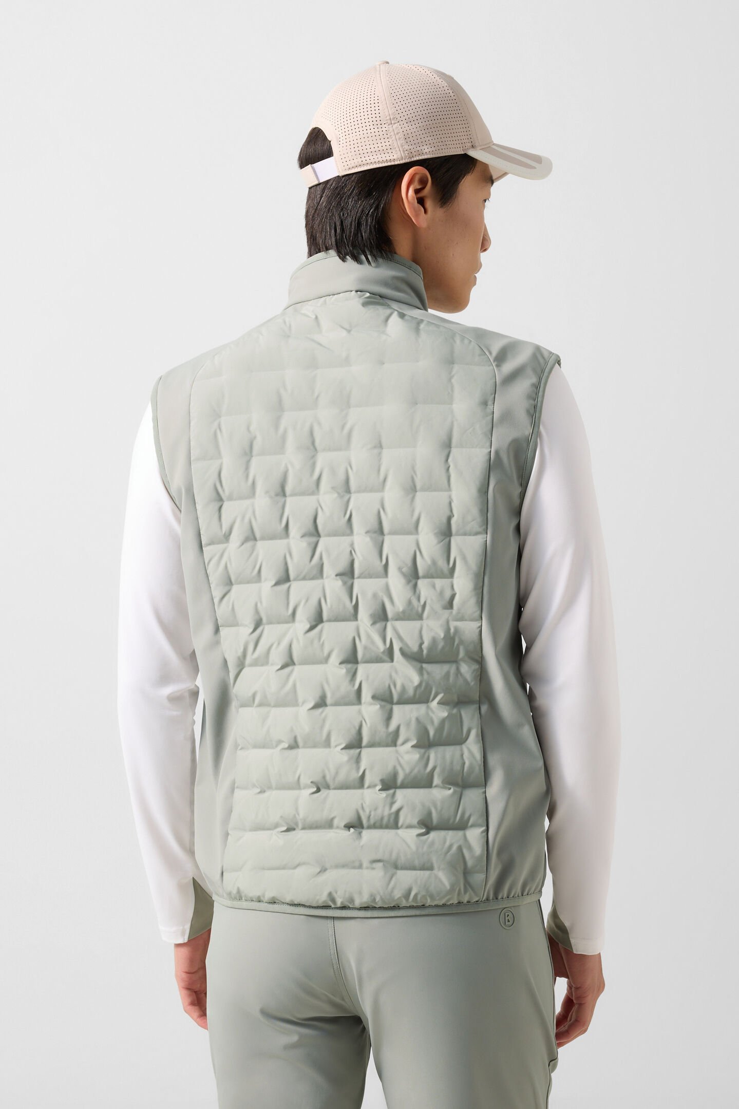 Dane hybrid waistcoat Eucalyptus