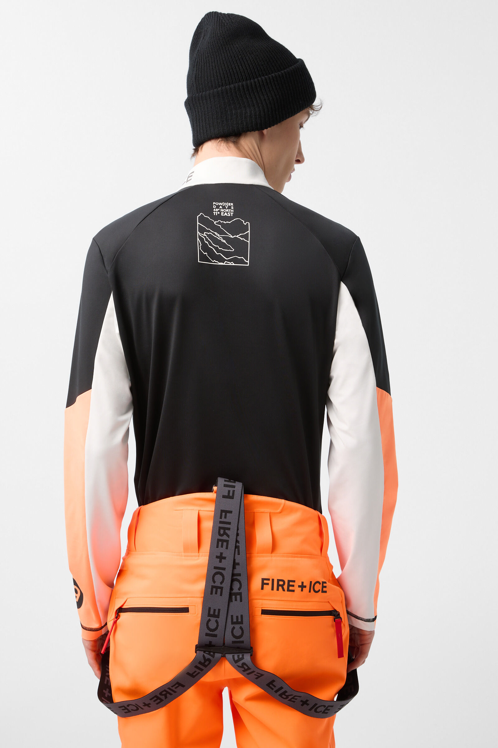 First Layer Berkan Off-White/Schwarz/Orange