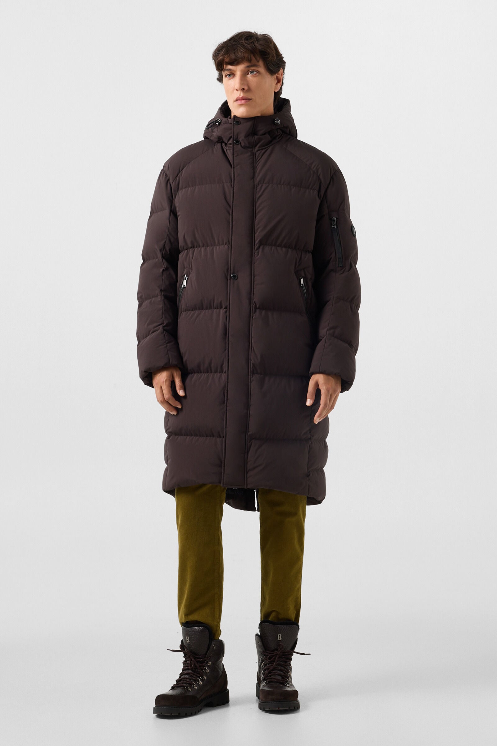 Erico down coat Coffee