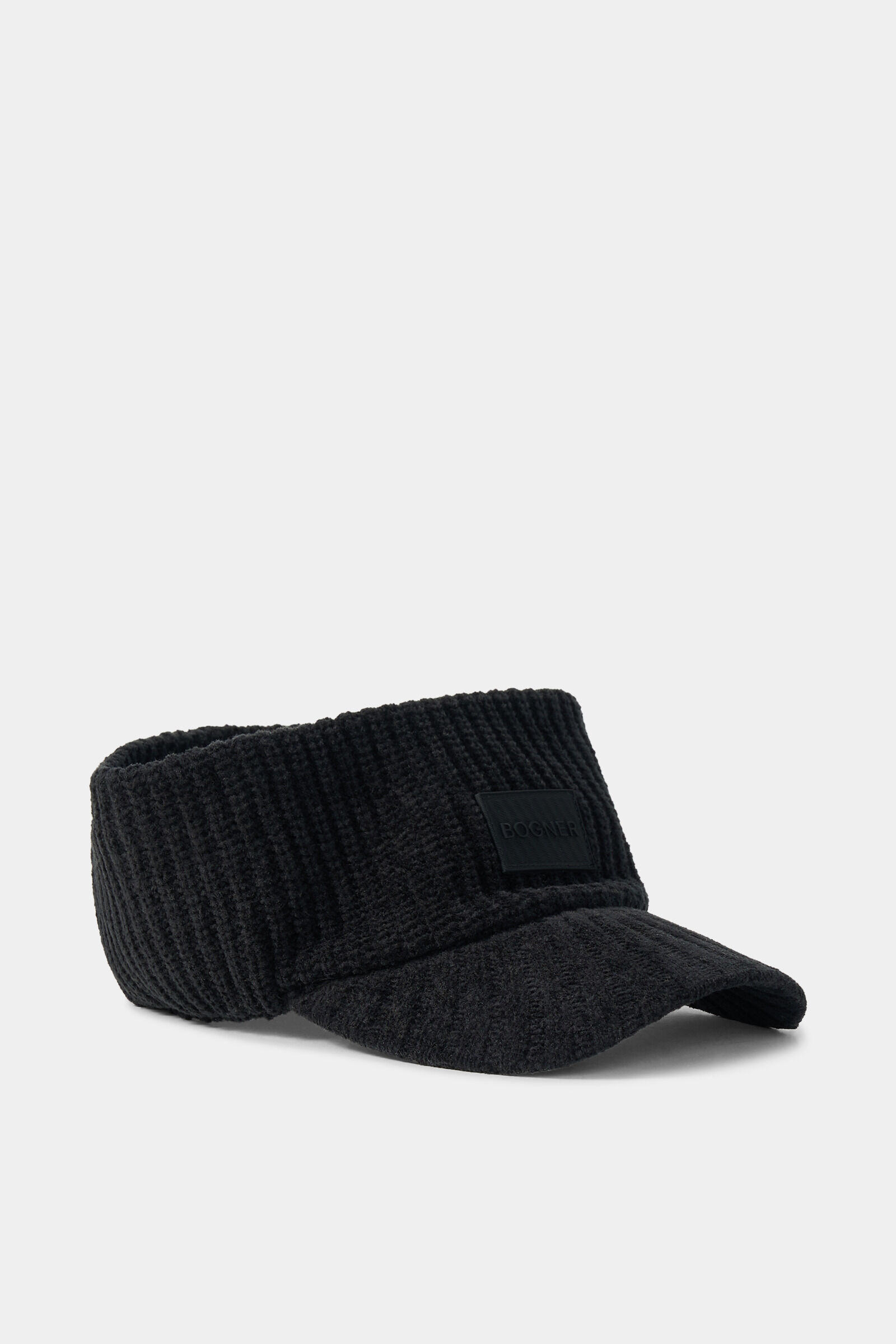 Tessie Knitted Visor Black