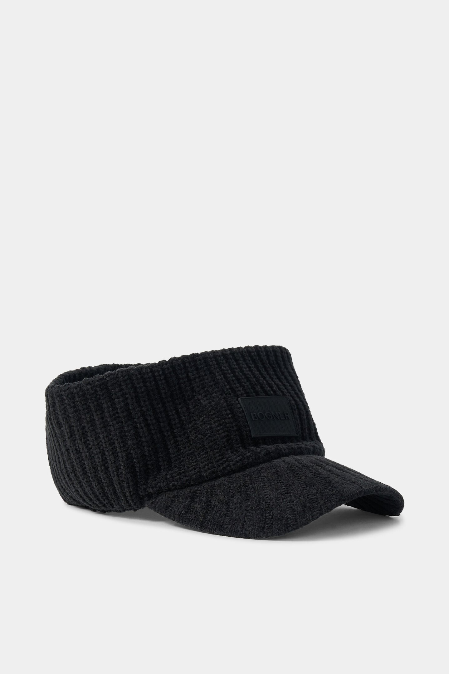 Tessie Knitted Visor Black