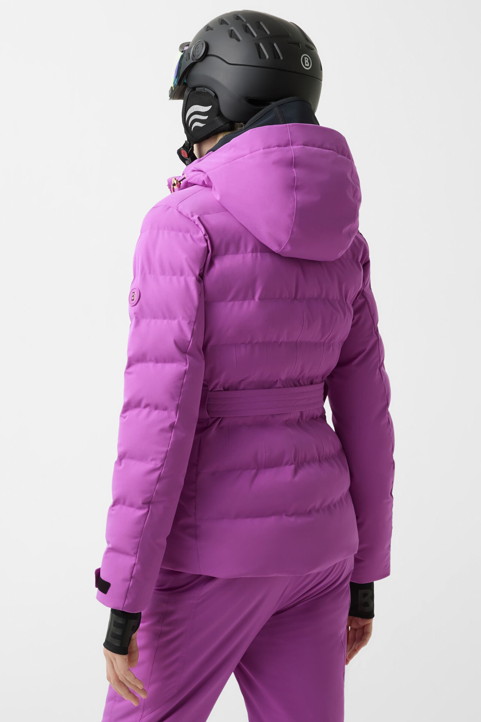 Ellya quilted jacket Violet