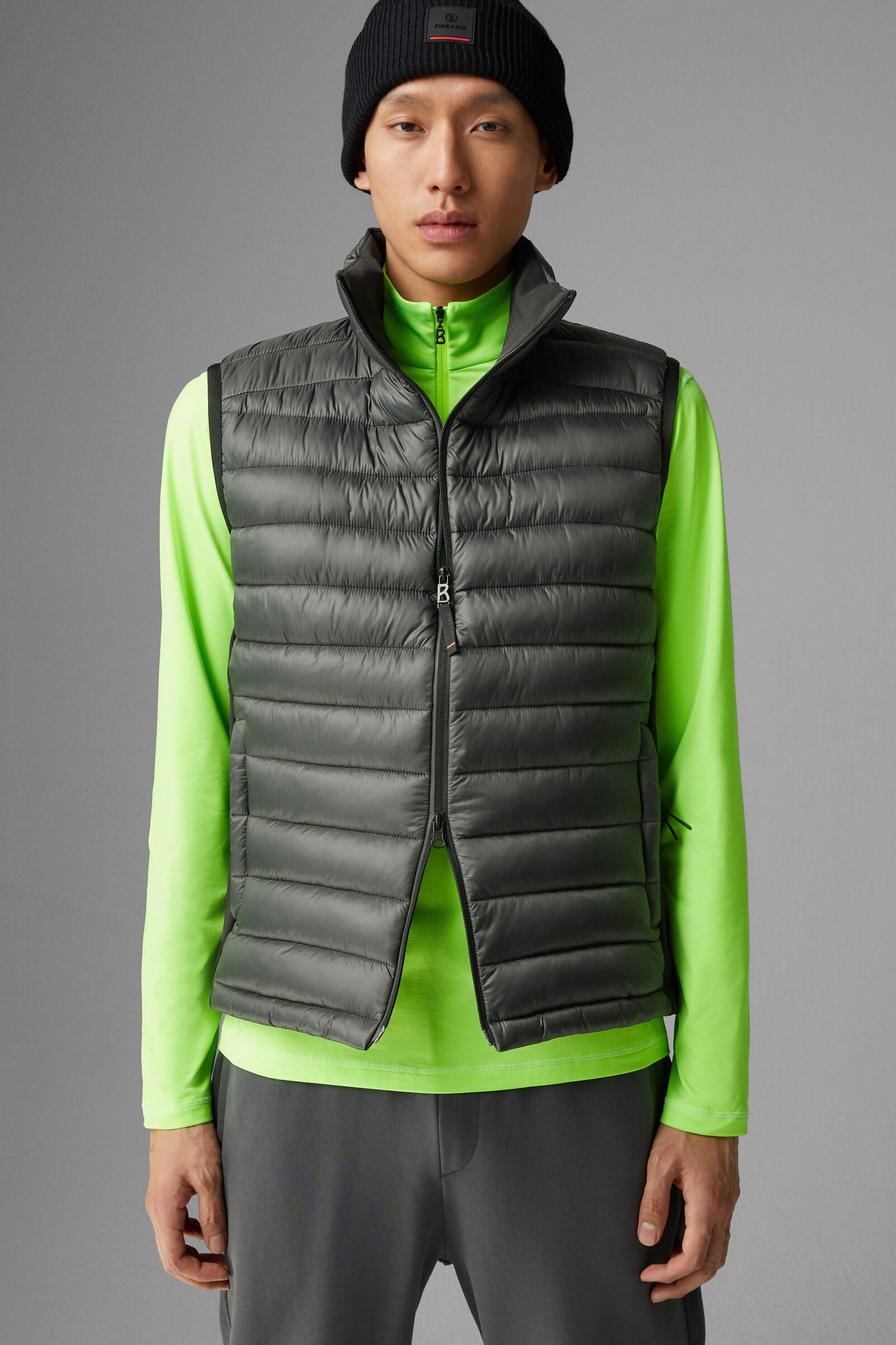 FIRE ICE Homer Quilted vest for men