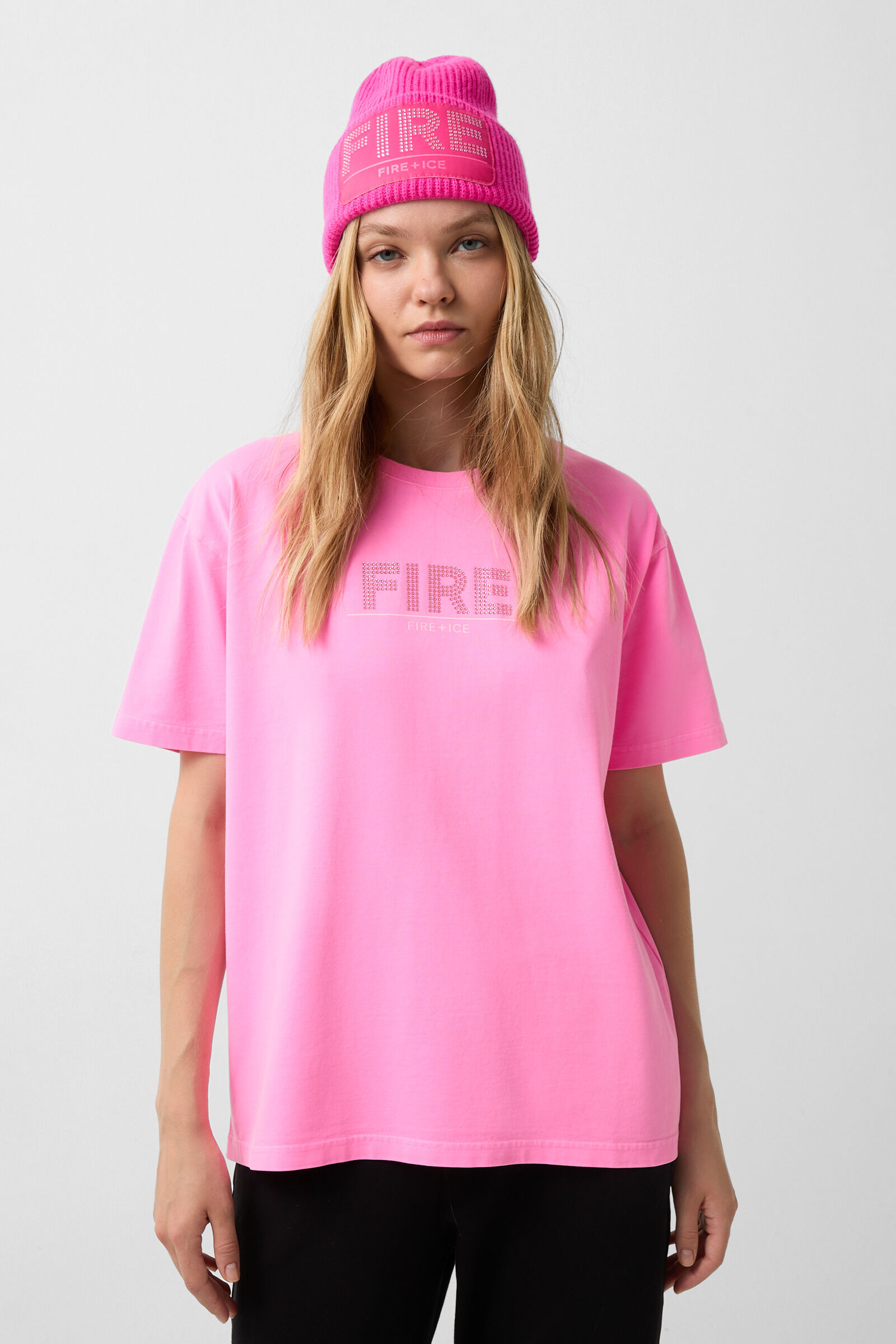 T-shirt Cara Pink