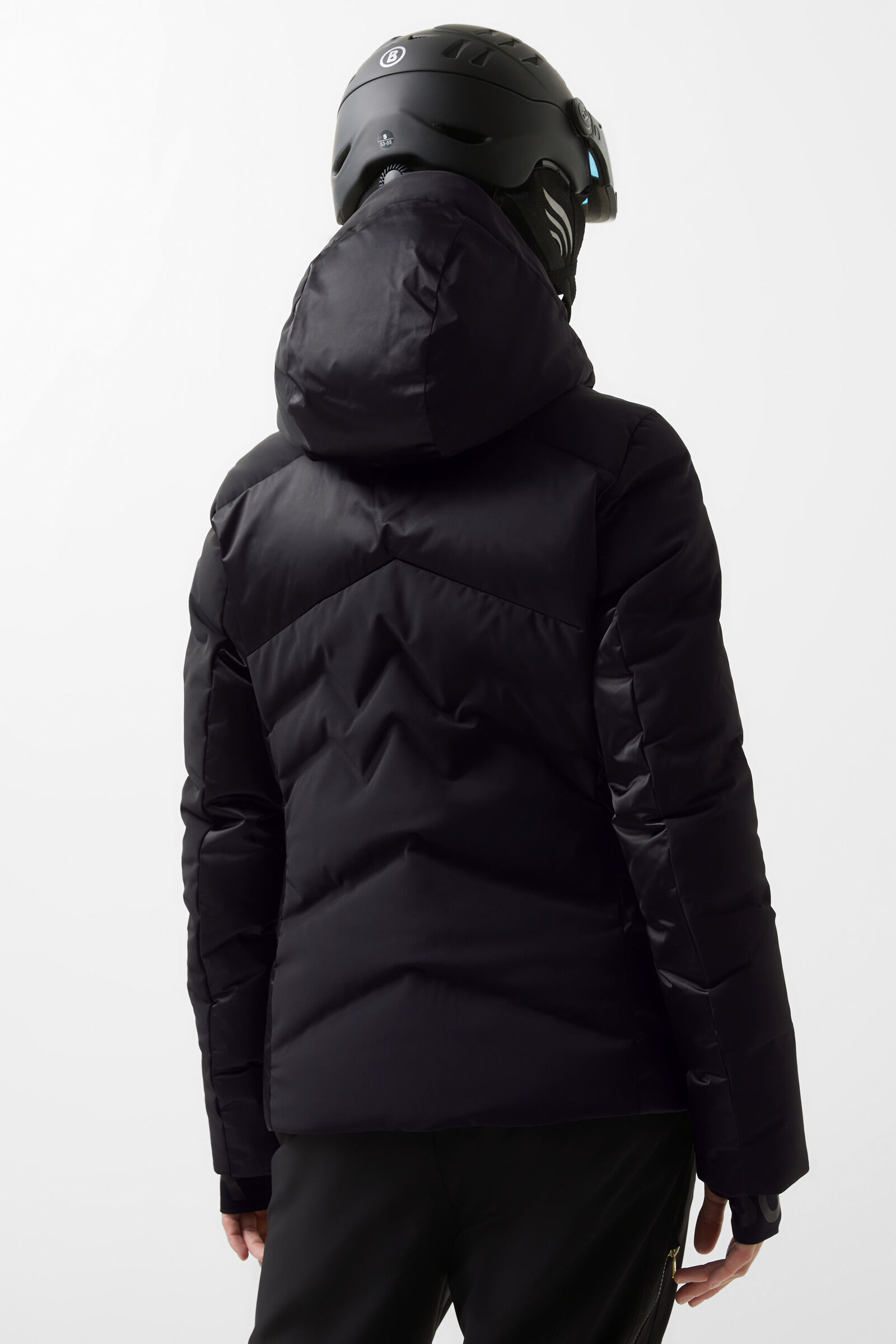 Delin down ski jacket Black
