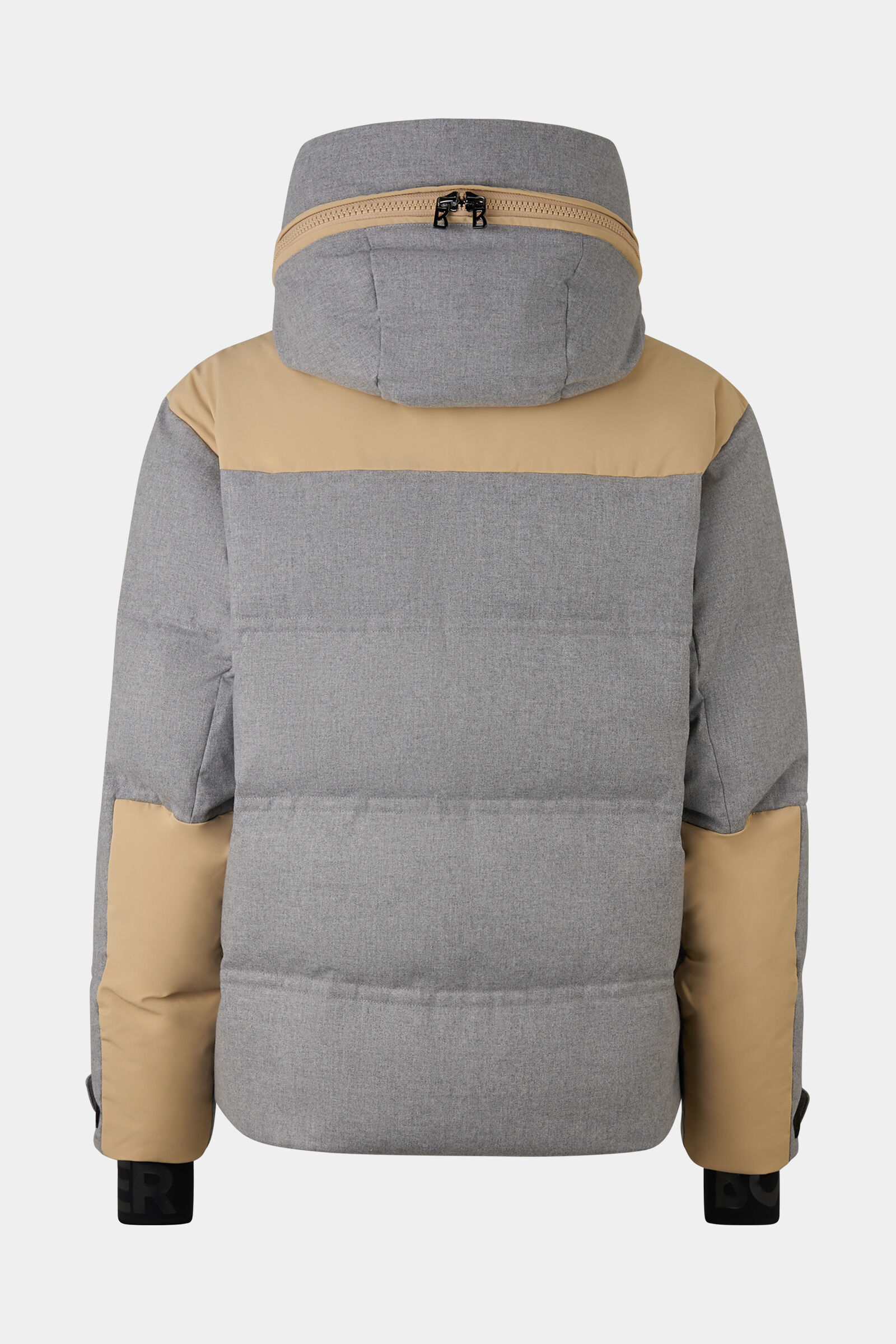 Wali down ski jacket Grey/beige