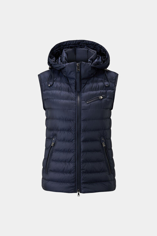 Florisa Lightweight down gilet Navy blue