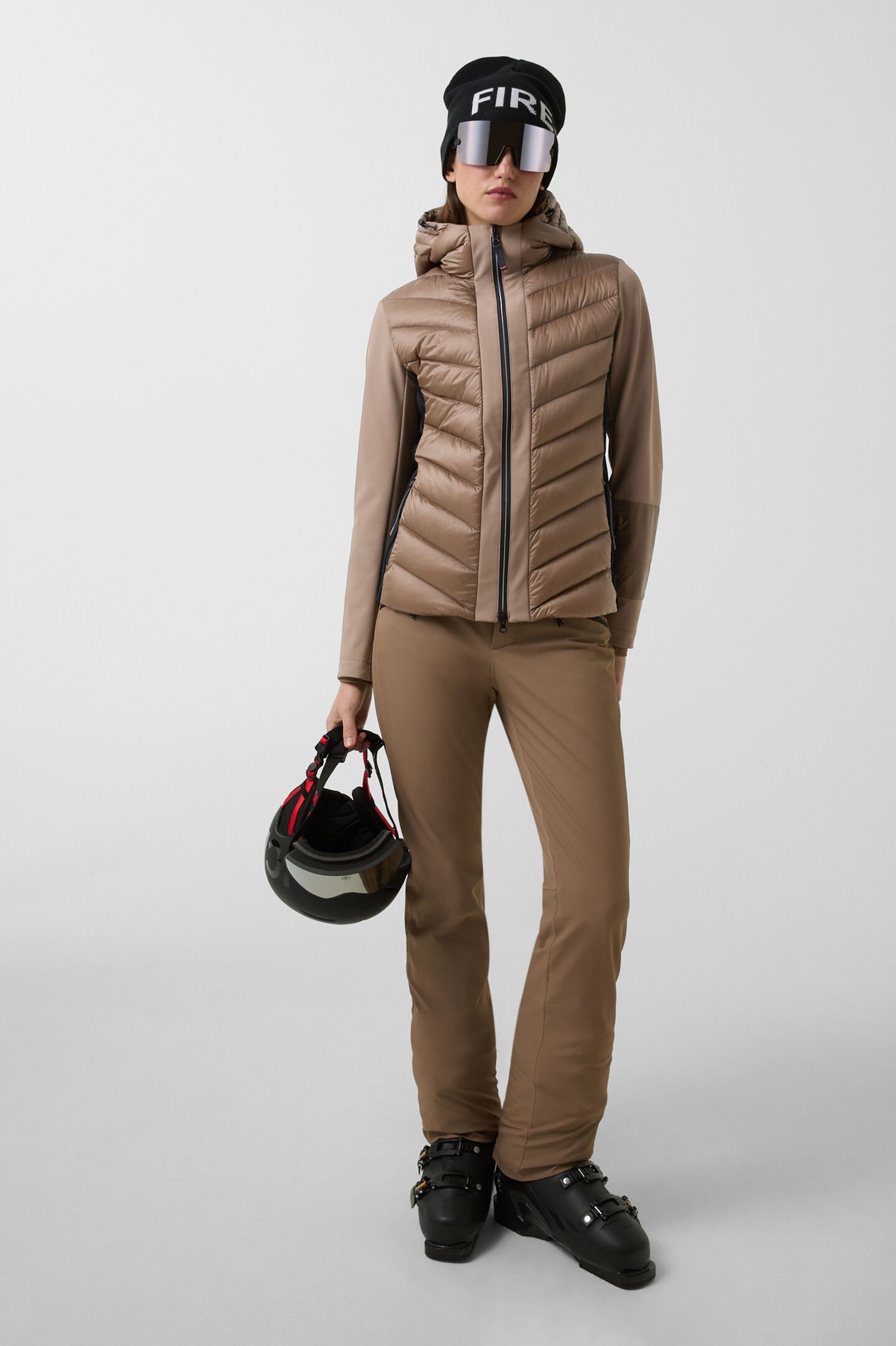 Joana hybrid jacket Caramel