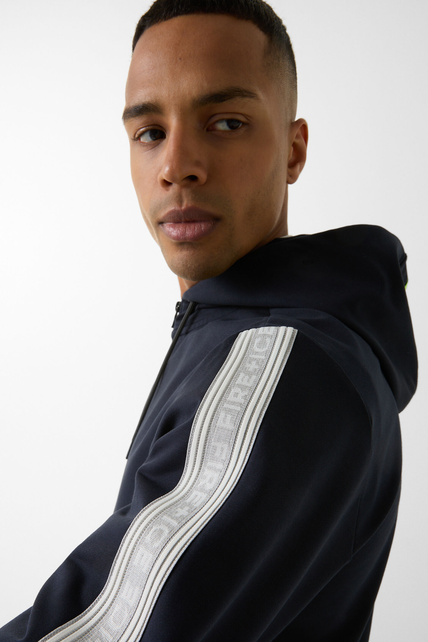 Uday jersey jacket Dark blue