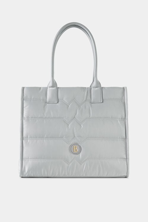 Shopper Wallis Tessuto Maylin Grau