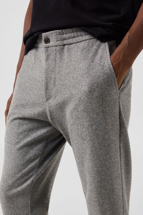 Pantalon en flanelle Boris Gris